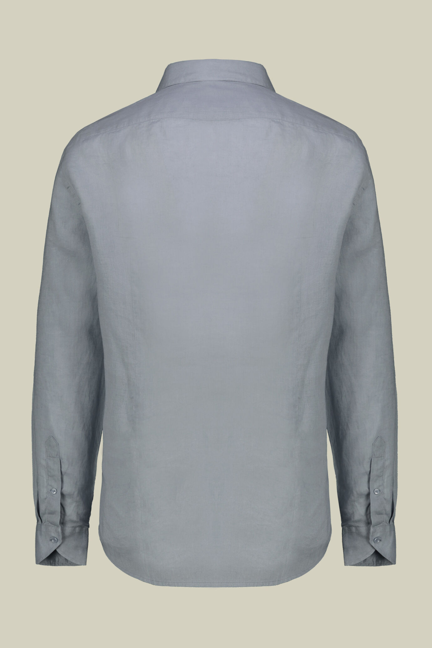 Chemise décontractée homme à col classique, 100% lin image number 5