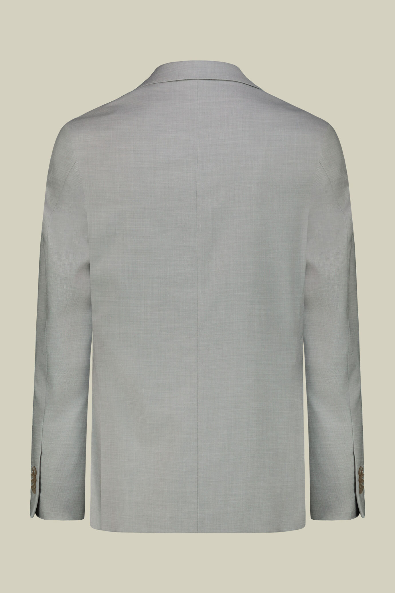 Abito uomo monopetto tessuto a grisaglia regular fit image number 1