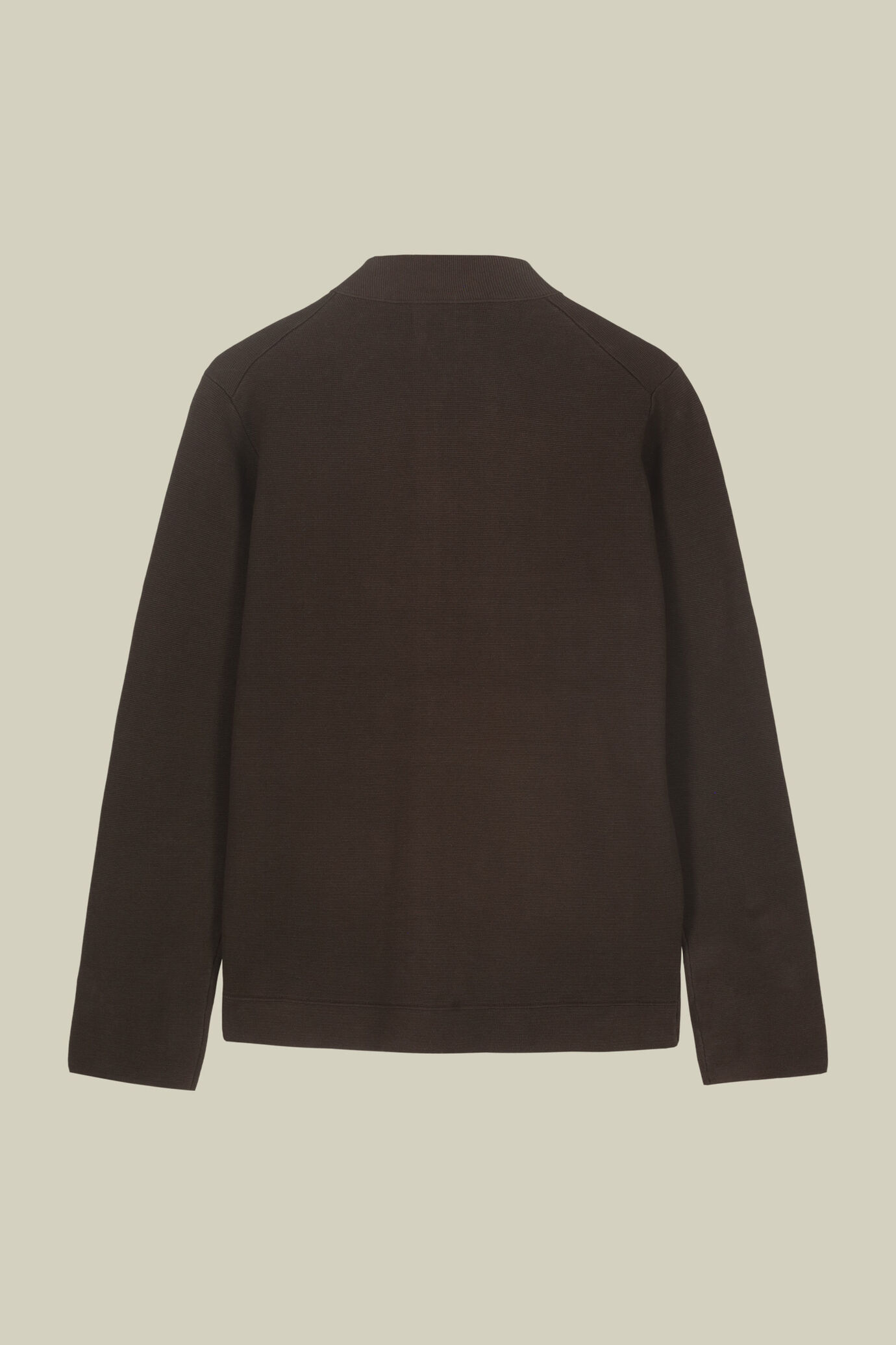 Giacca uomo modello biker in maglia punto milano 100% cotone regular fit image number 5