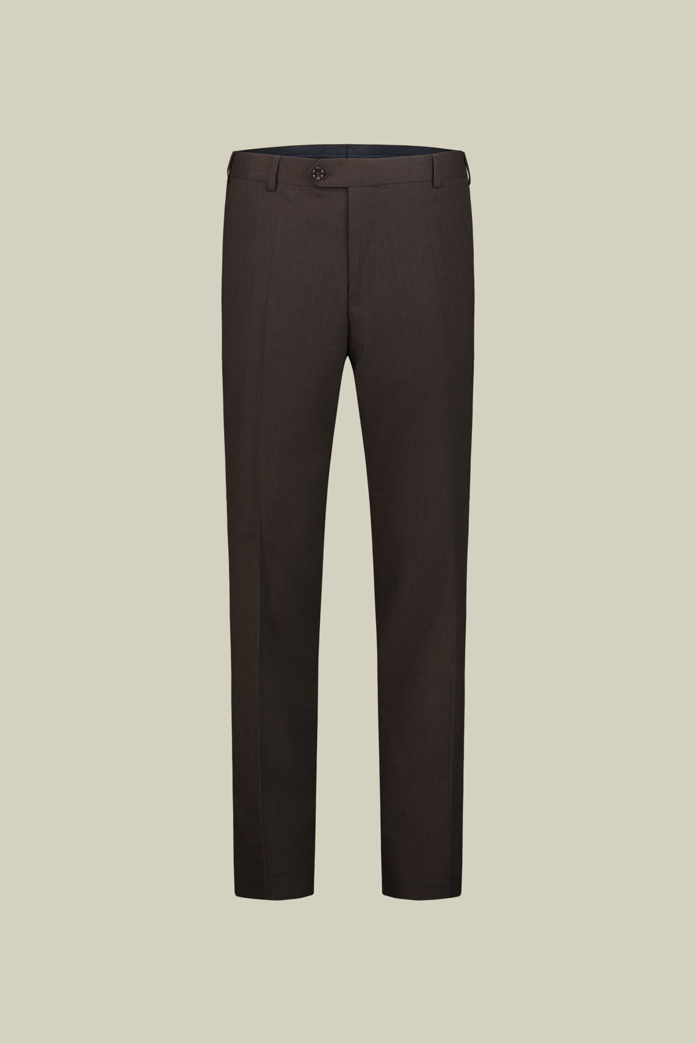 Costume homme crois&eacute; simple en motif Prince de Galles coupe classique image number 6