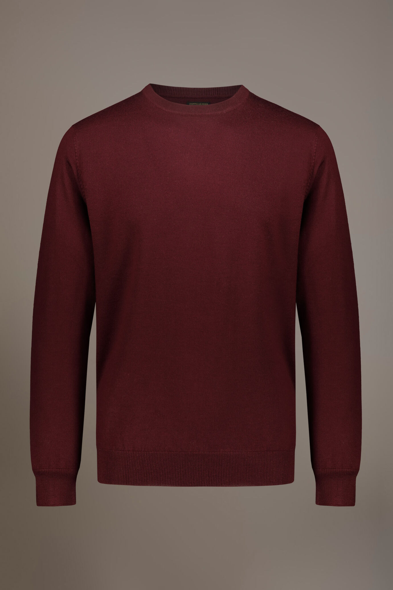 Maglia girocollo 100% lana merino extrafine image number 4