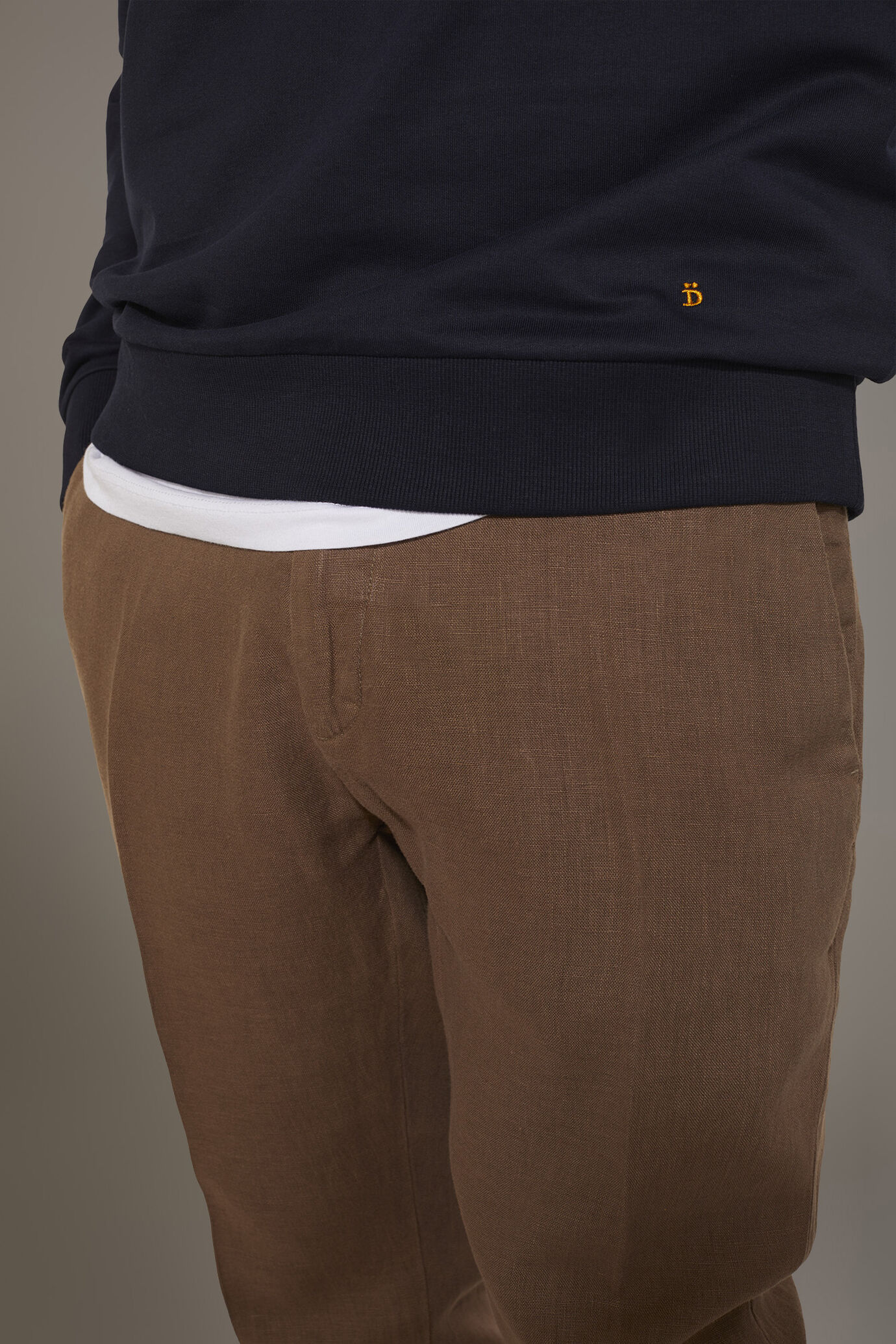 Felpa girocollo 100% cotone image number 2