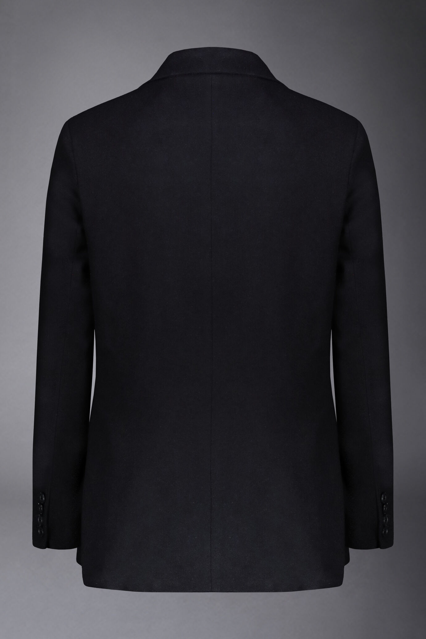 Women's single-breasted tweed-wool-blend jacket image number 5
