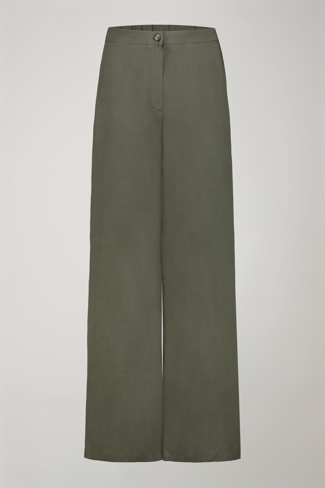 Damenhose mit weitem Bein Leinenmischung image number 0