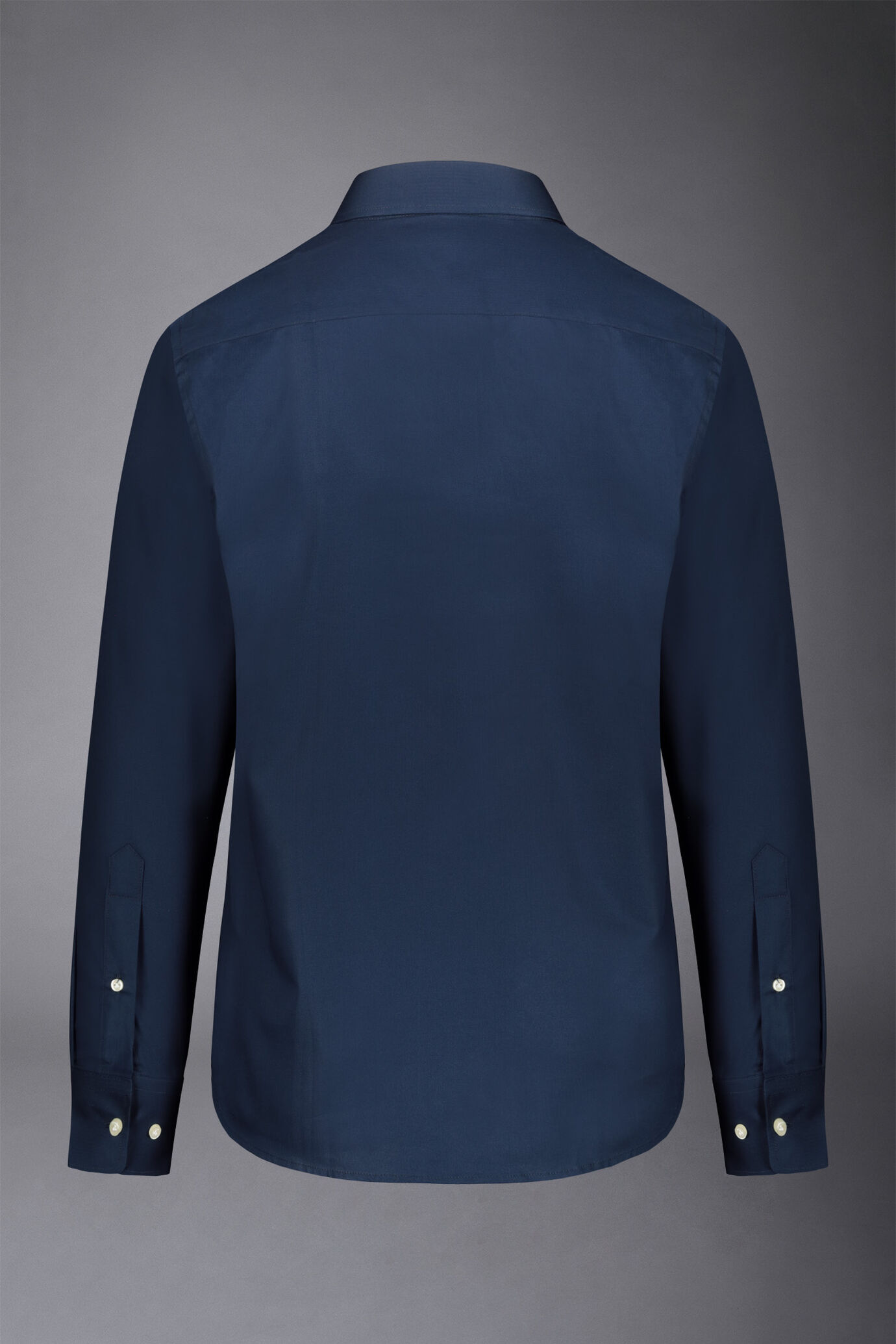 Chemise classique à col français, coupe régulière, tissu à chevrons image number 5