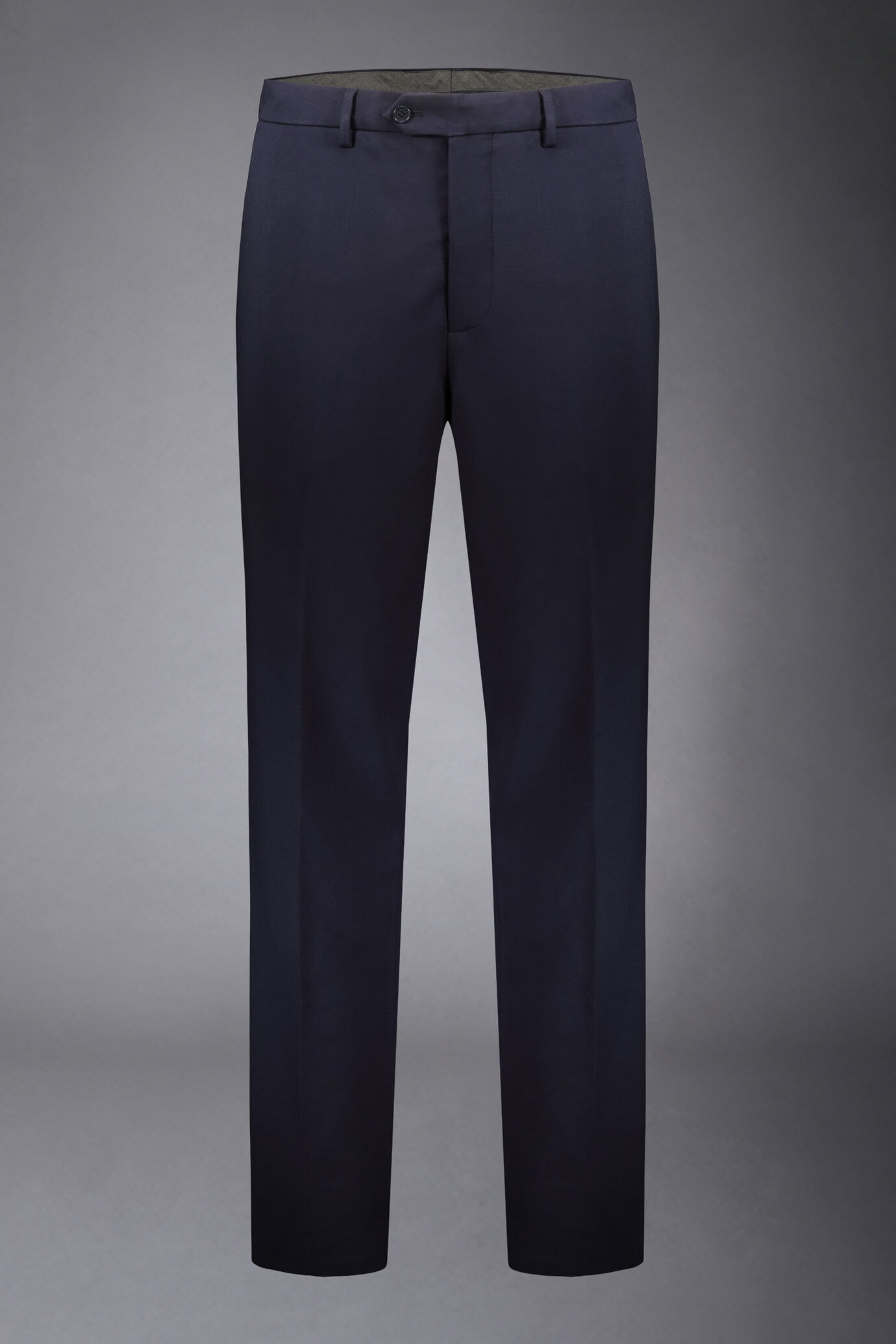 Pantalone uomo in jersey senza pinces regular fit image number 4