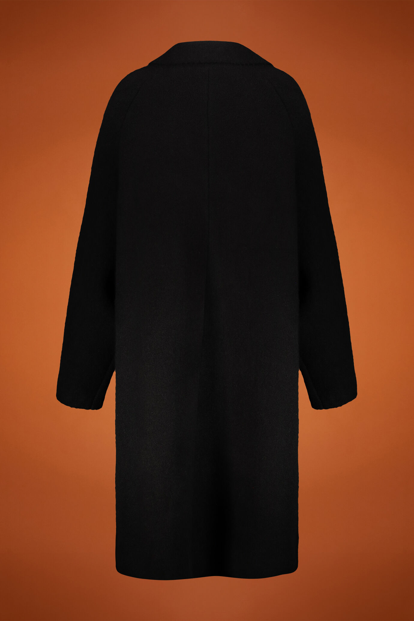 Cappotto donna oversize in maglia morbida misto lana