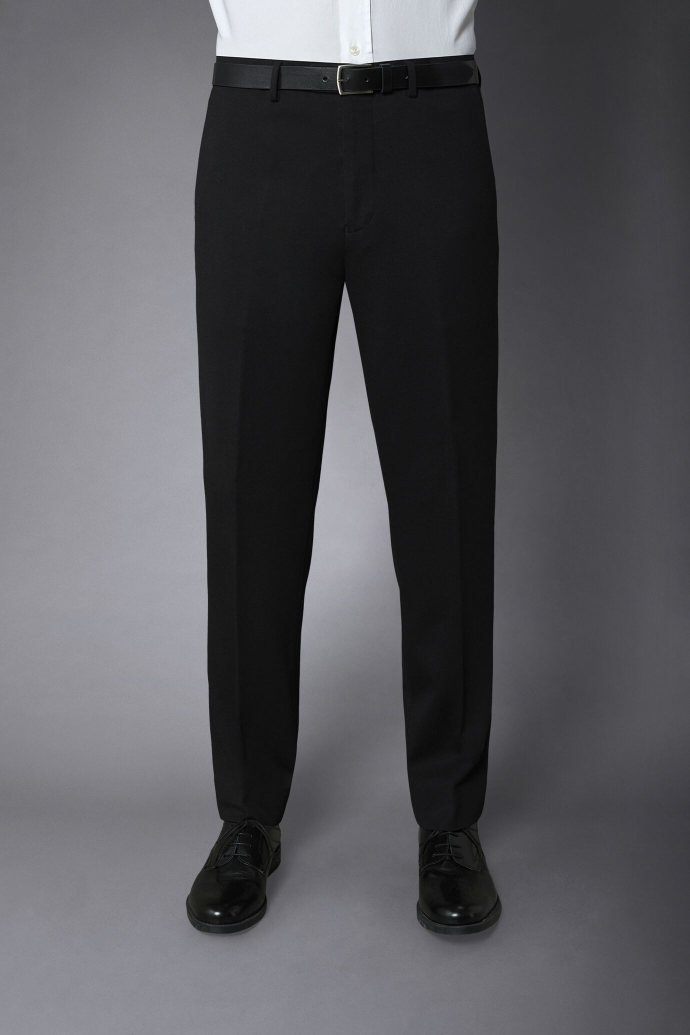 Regulär geschnittene Jersey-Hose ohne Abnäher image number 3