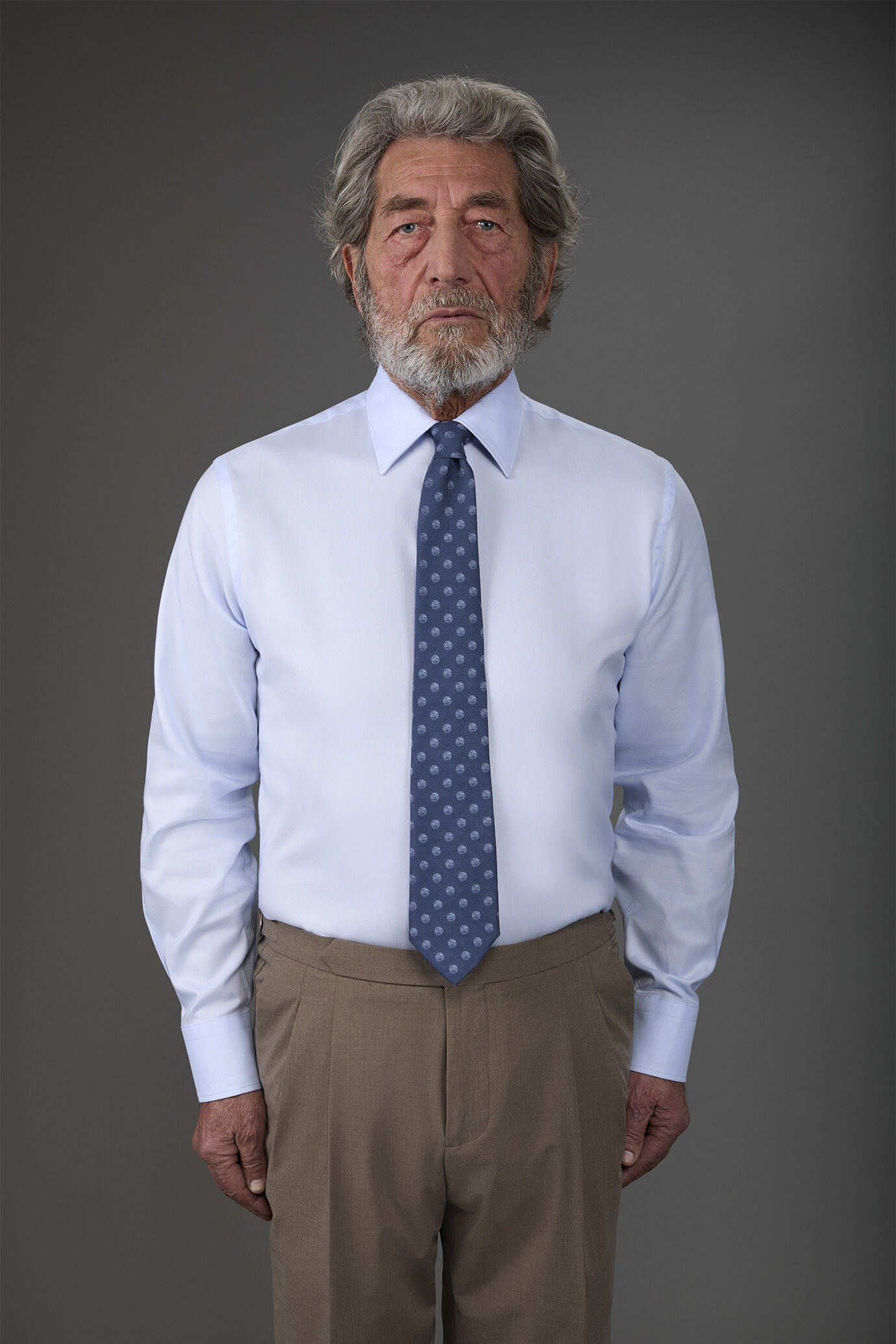 Camicia uomo collo classico tessuto oxford leggero image number 0