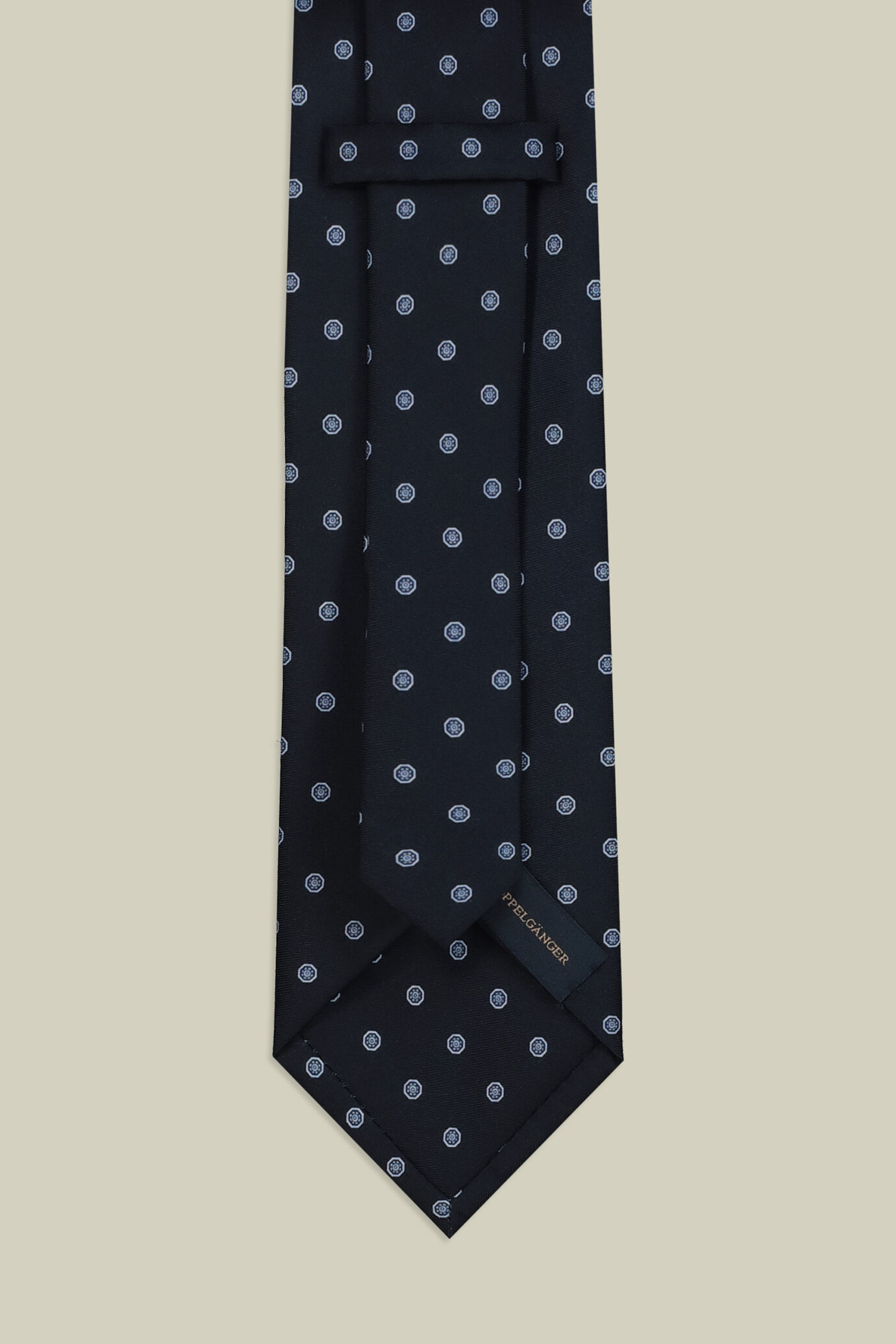 Cravate pour homme &agrave; pois g&eacute;om&eacute;triques image number 2