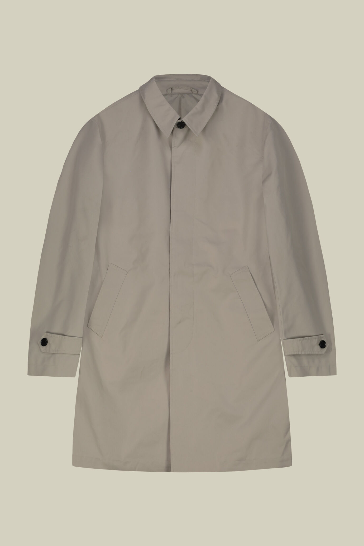 Impermeabile uomo in tessuto tecnico waterproof regular fit image number 4