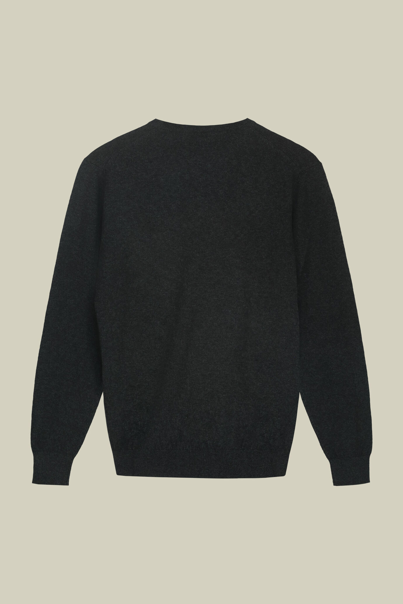 Maglia uomo girocollo lana e cotone regular fit image number 5