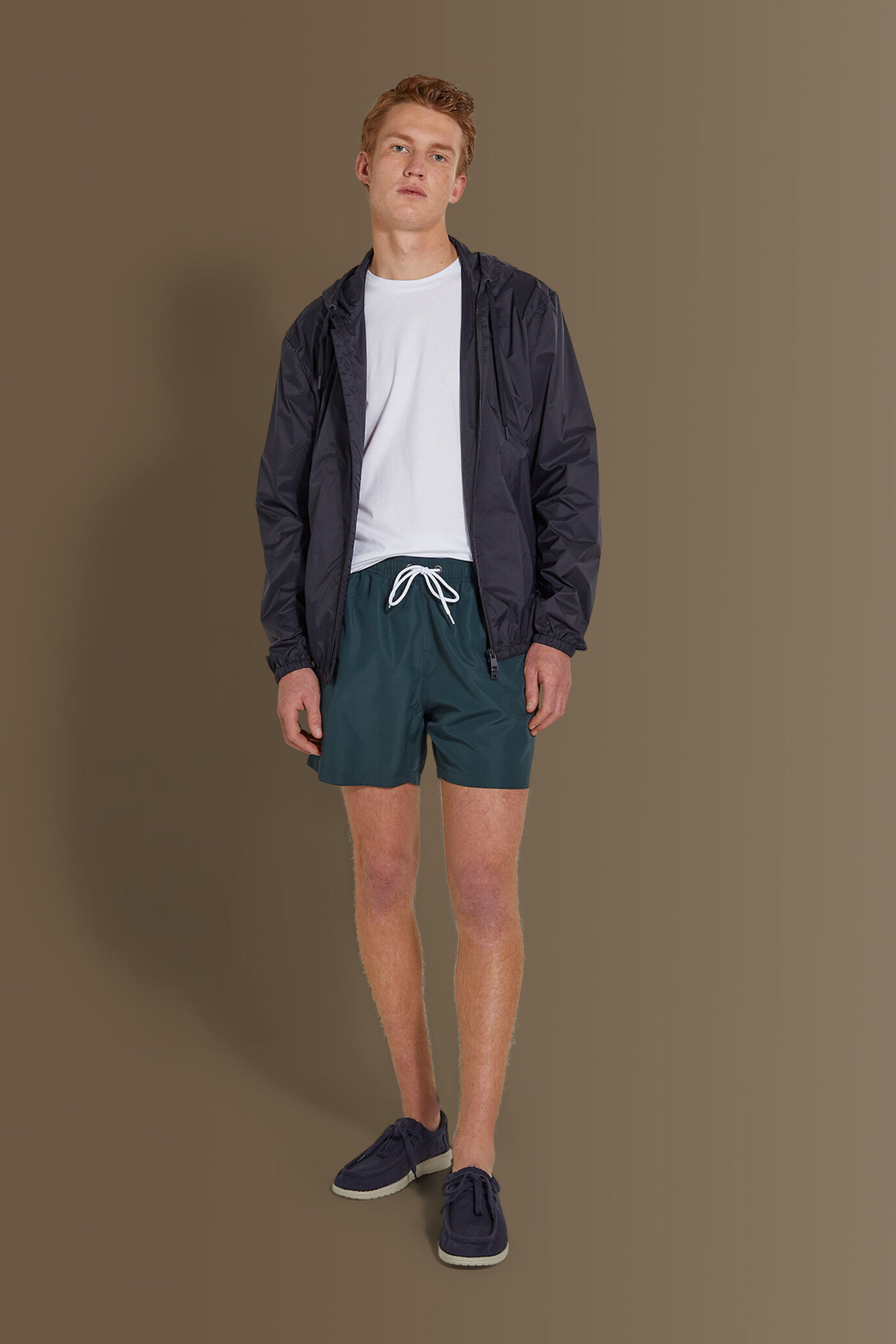 Tech sailor jkt fabric in nylon cir&egrave; image number 0