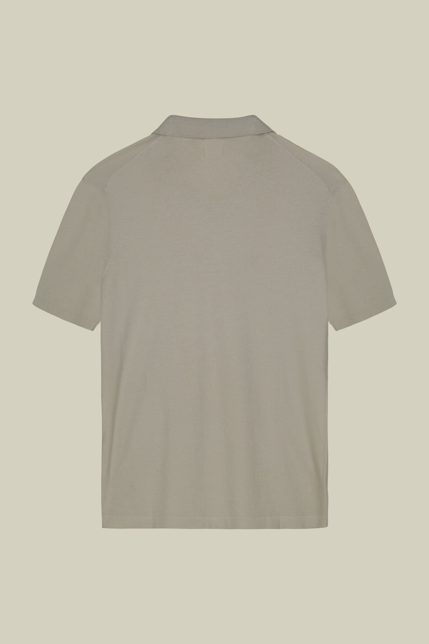 Herren-Poloshirt aus 100 % Baumwoll-Krepp mit kurzen Ärmeln und Derby-Kragen image number 5