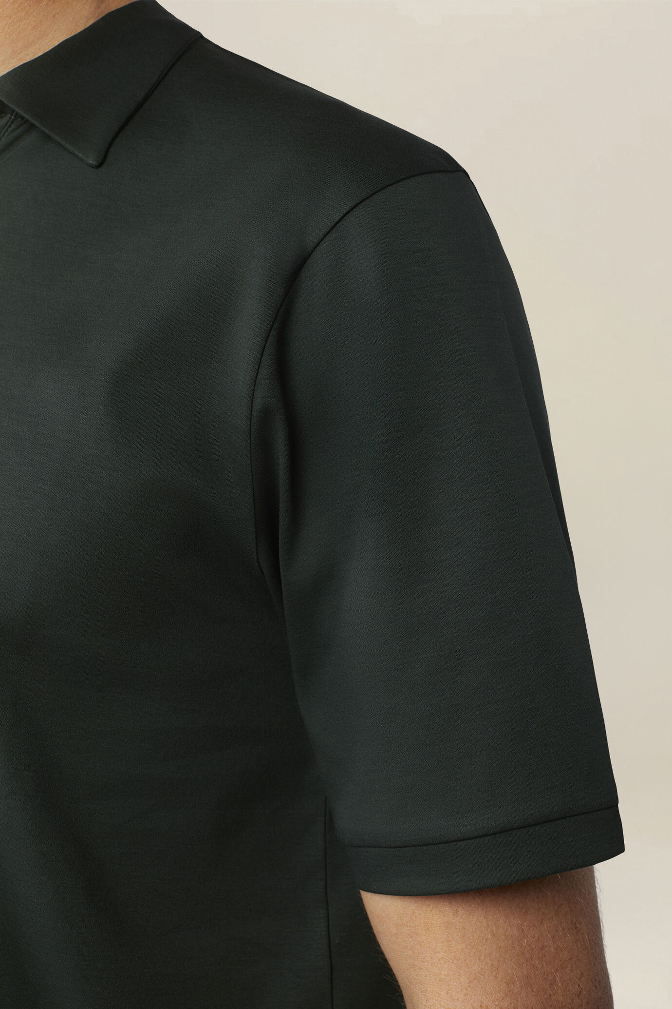 Men's polo shirt with Derby collar in 100% cotton, regular fit image number 3