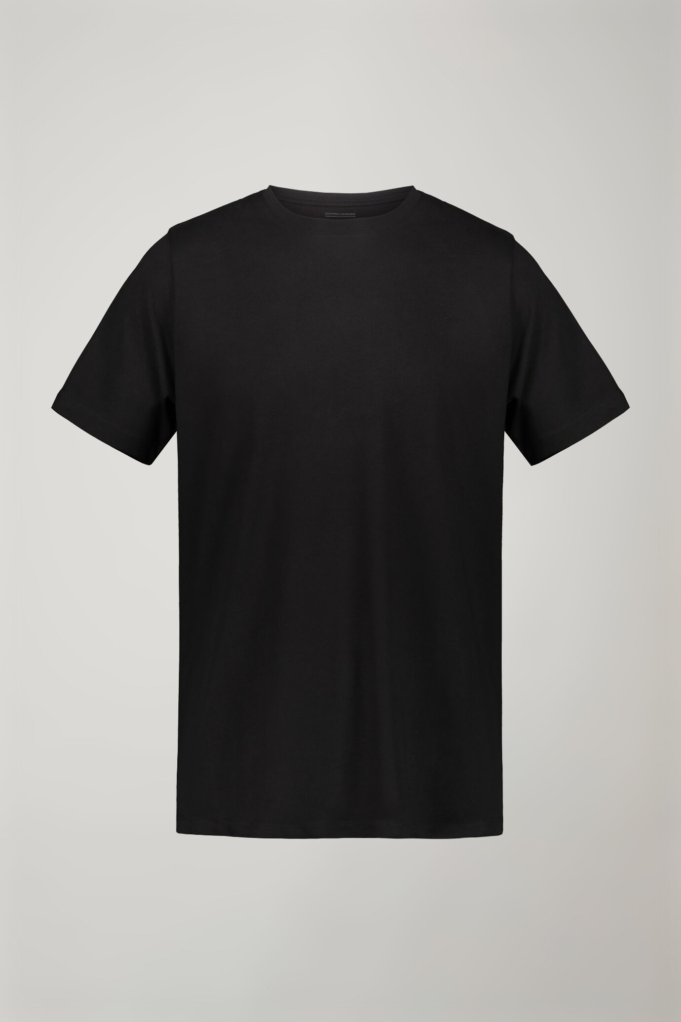 Herren-T-Shirt mit Rundhalsausschnitt aus 100 % Baumwolle in normaler Passform image number 4