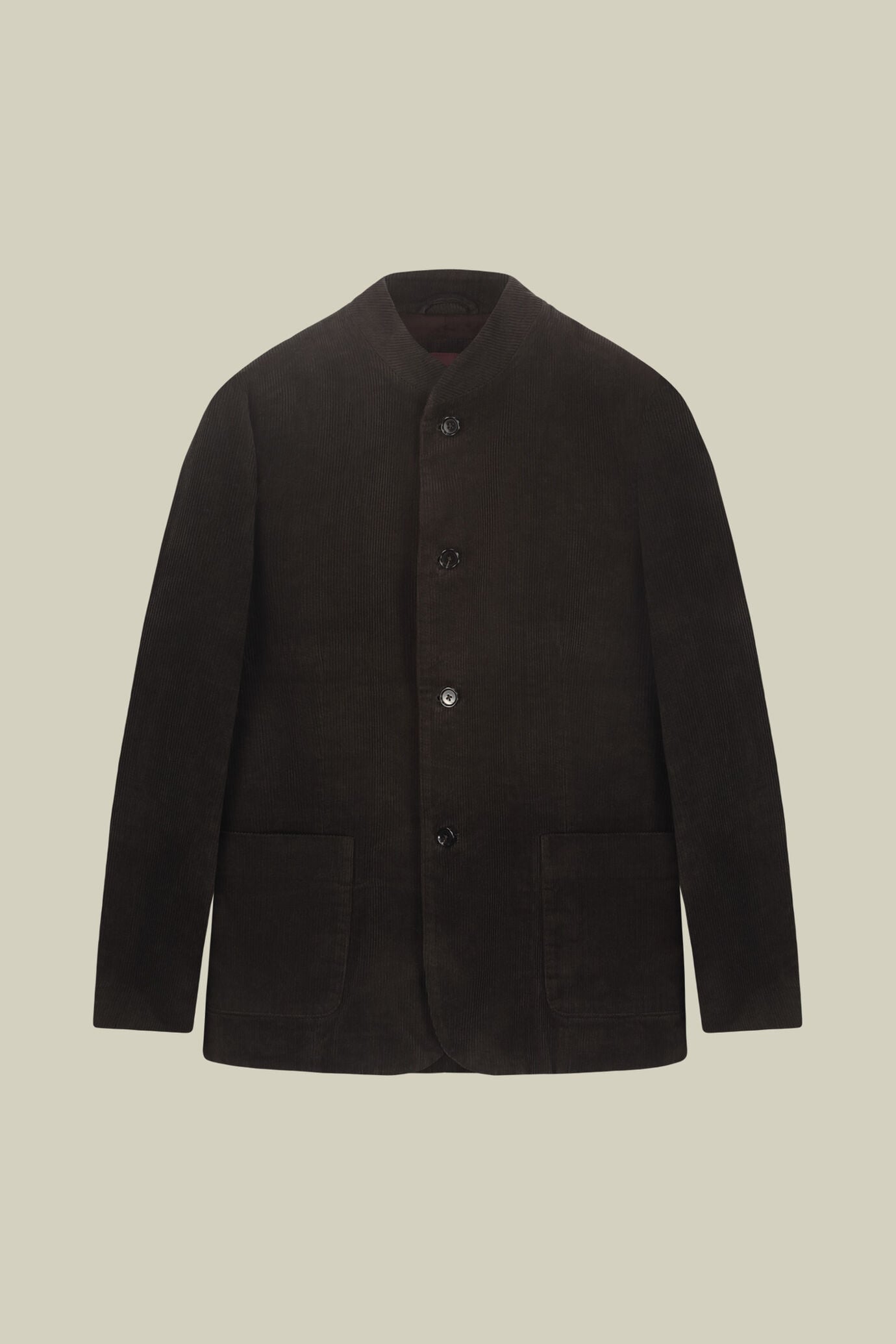 Veste pour homme 100% coton en velours c&ocirc;tel&eacute; coupe classique