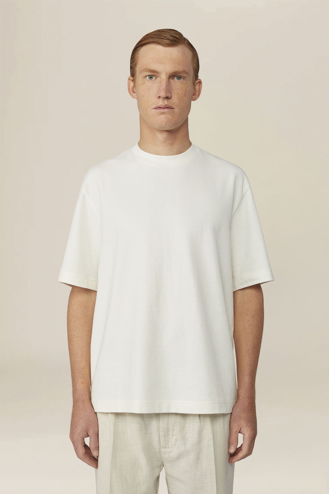 Men's T-shirt in 100% organic cotton, comfort fit