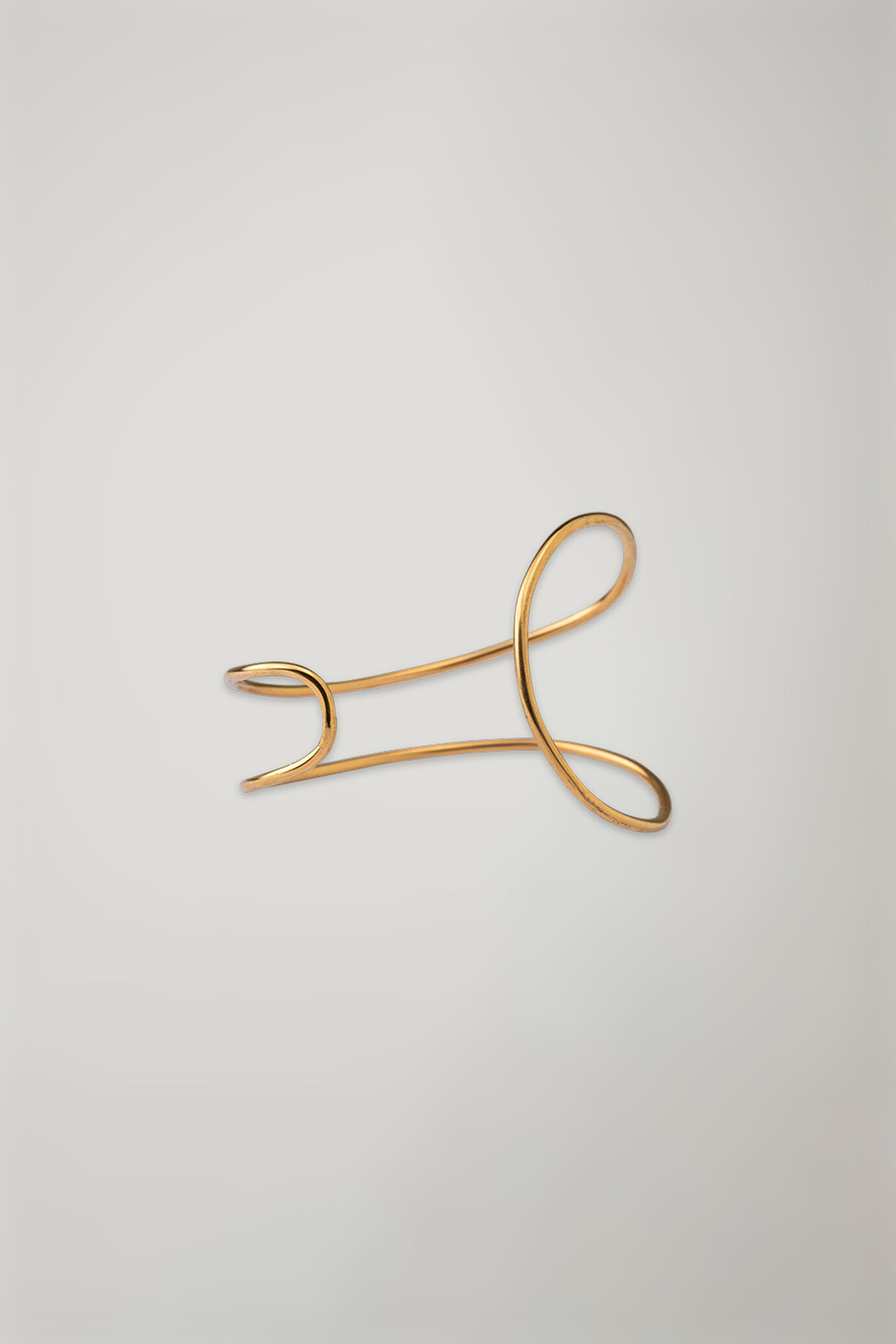 Bracciale donna in ottone dorato image number 1