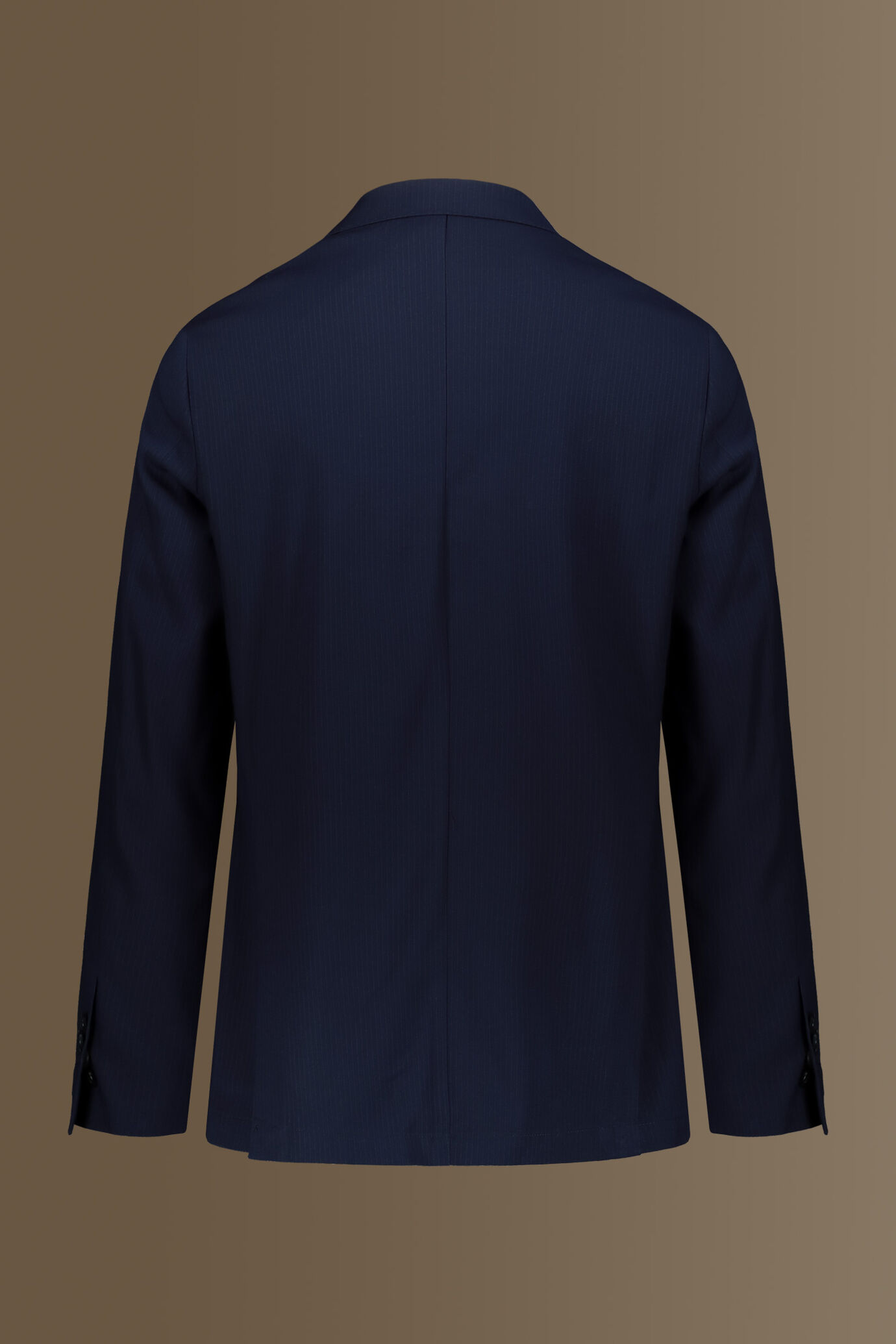Single breasted suit flat trousers pinstripe fabric image number 6