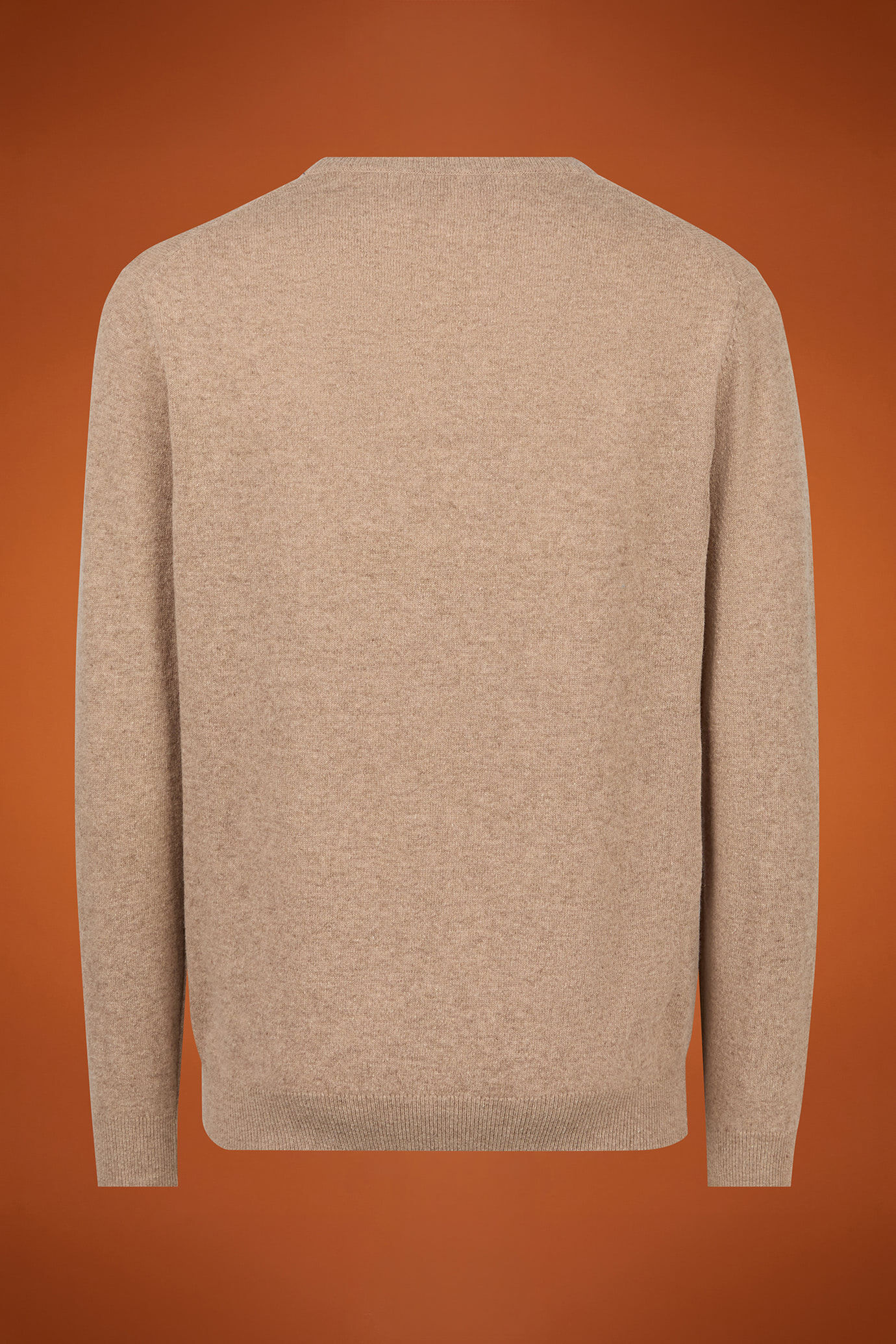 Herren-Pullover aus Lammwolle in normaler Passform image number 5