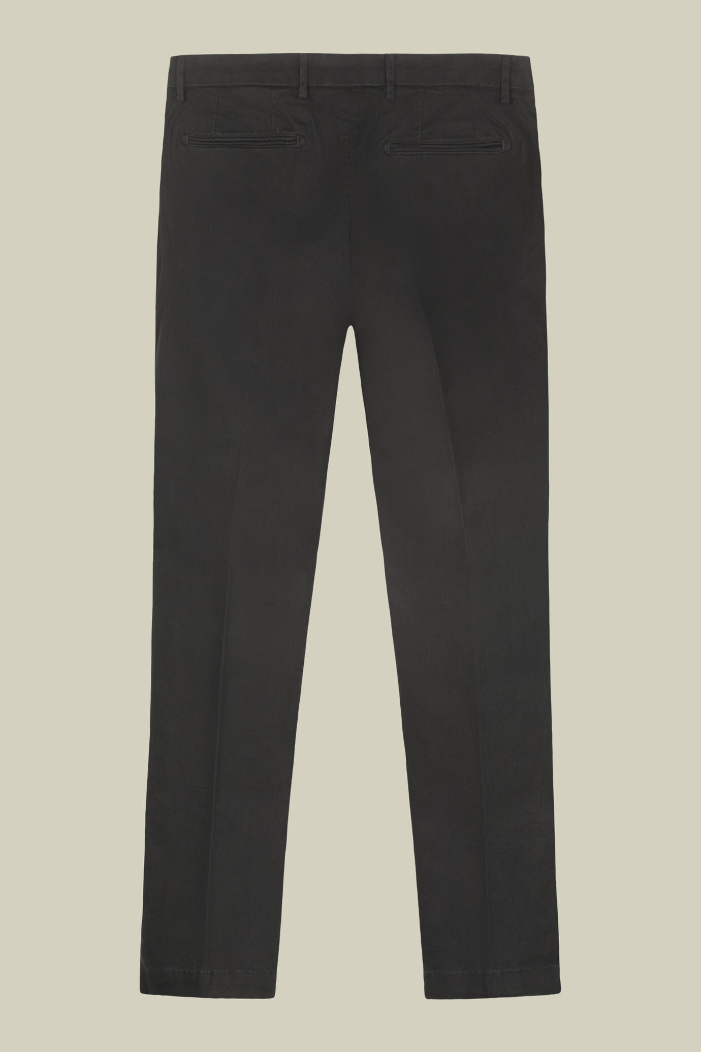 Pantalone uomo chino classico costruzione twill elasticizzato regular fit image number 5