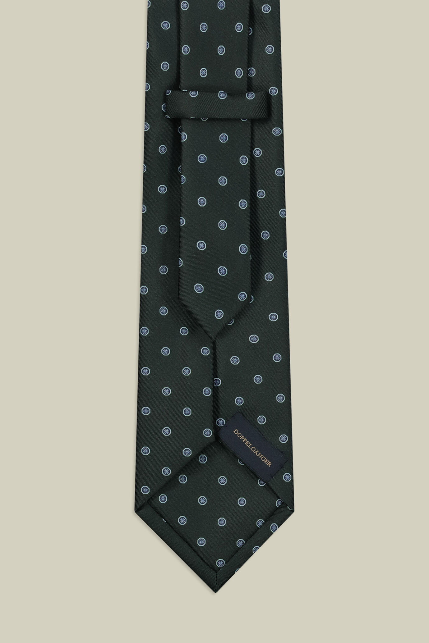 Cravate pour homme &agrave; pois g&eacute;om&eacute;triques image number 2