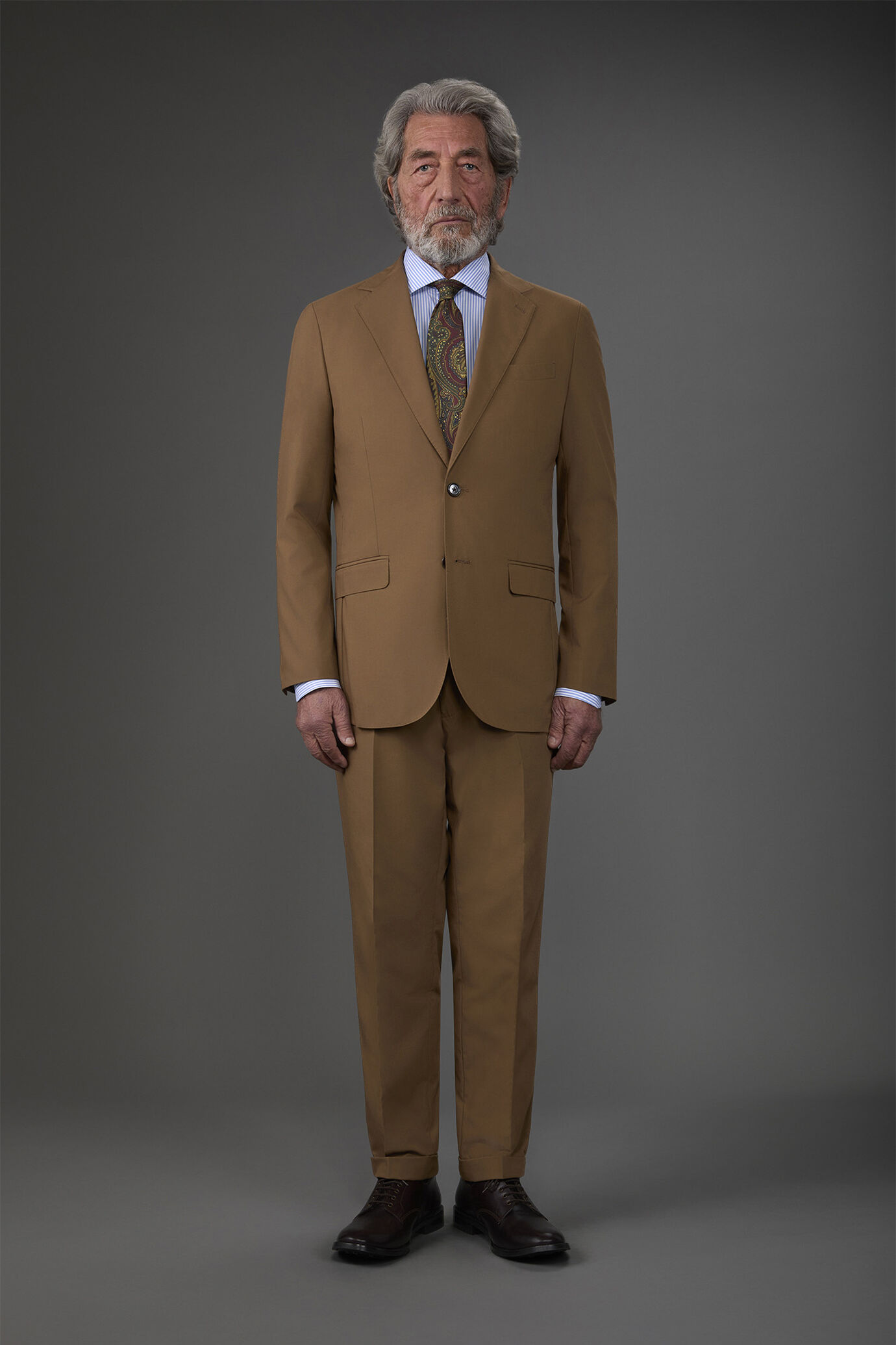 Abito uomo monopetto Super-Light con pantalone senza pinces