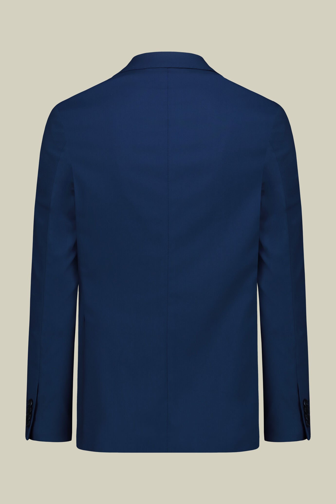 Costume homme à un bouton, tissu en toile, coupe regular image number 1