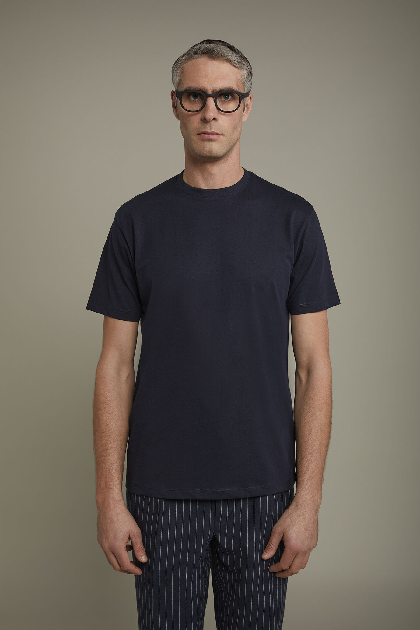 T-shirt uomo girocollo 100% cotone regular fit image number 2