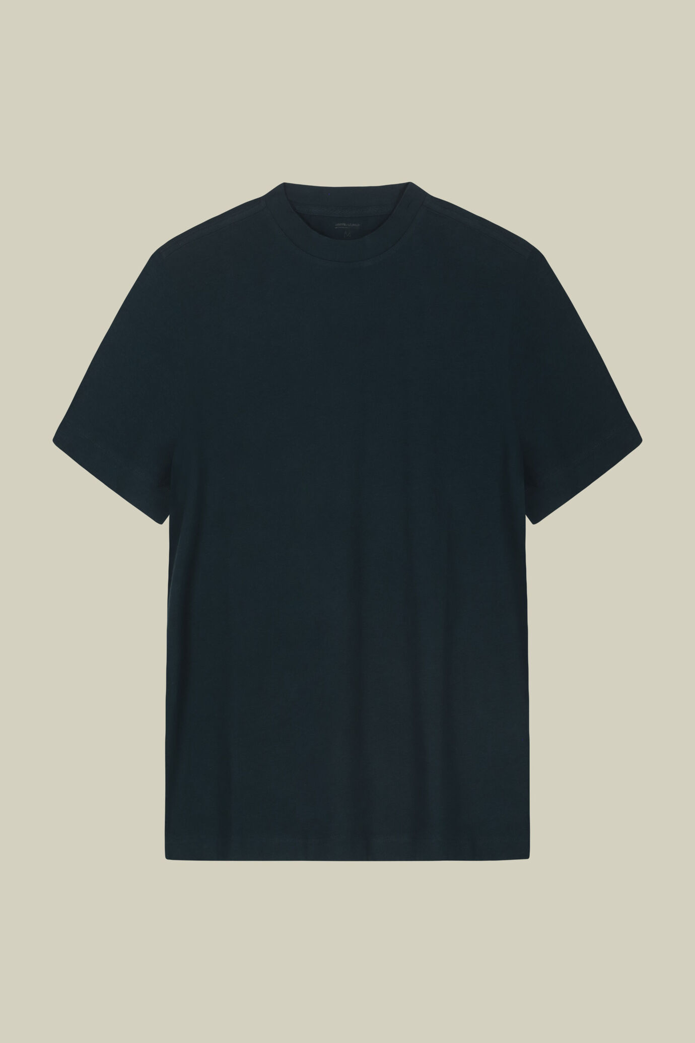 Men's T-shirt in 100% cotton jersey with slightly high neck image number 4