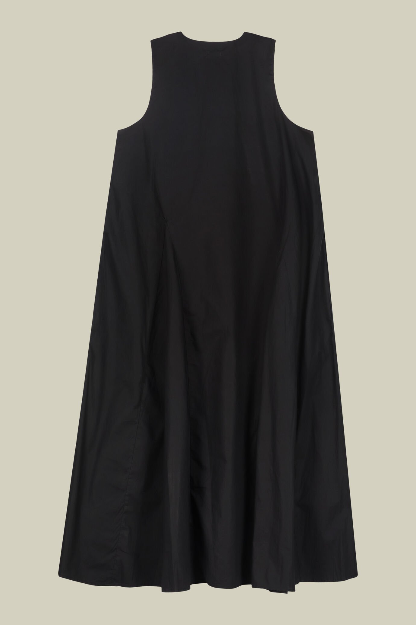 Robe longue évasée pour femme avec col en V image number 5