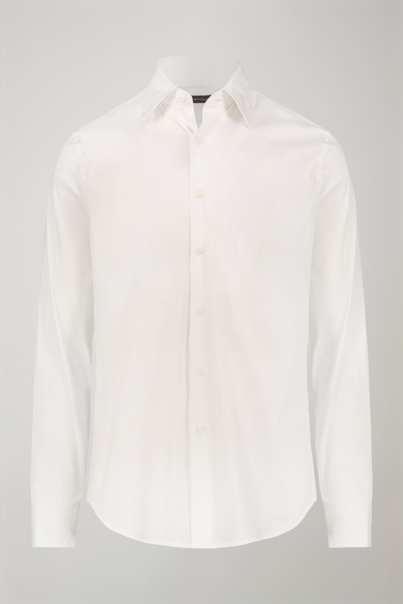 Men's tech shirt classic collar nylon fabric regular fit image number 6