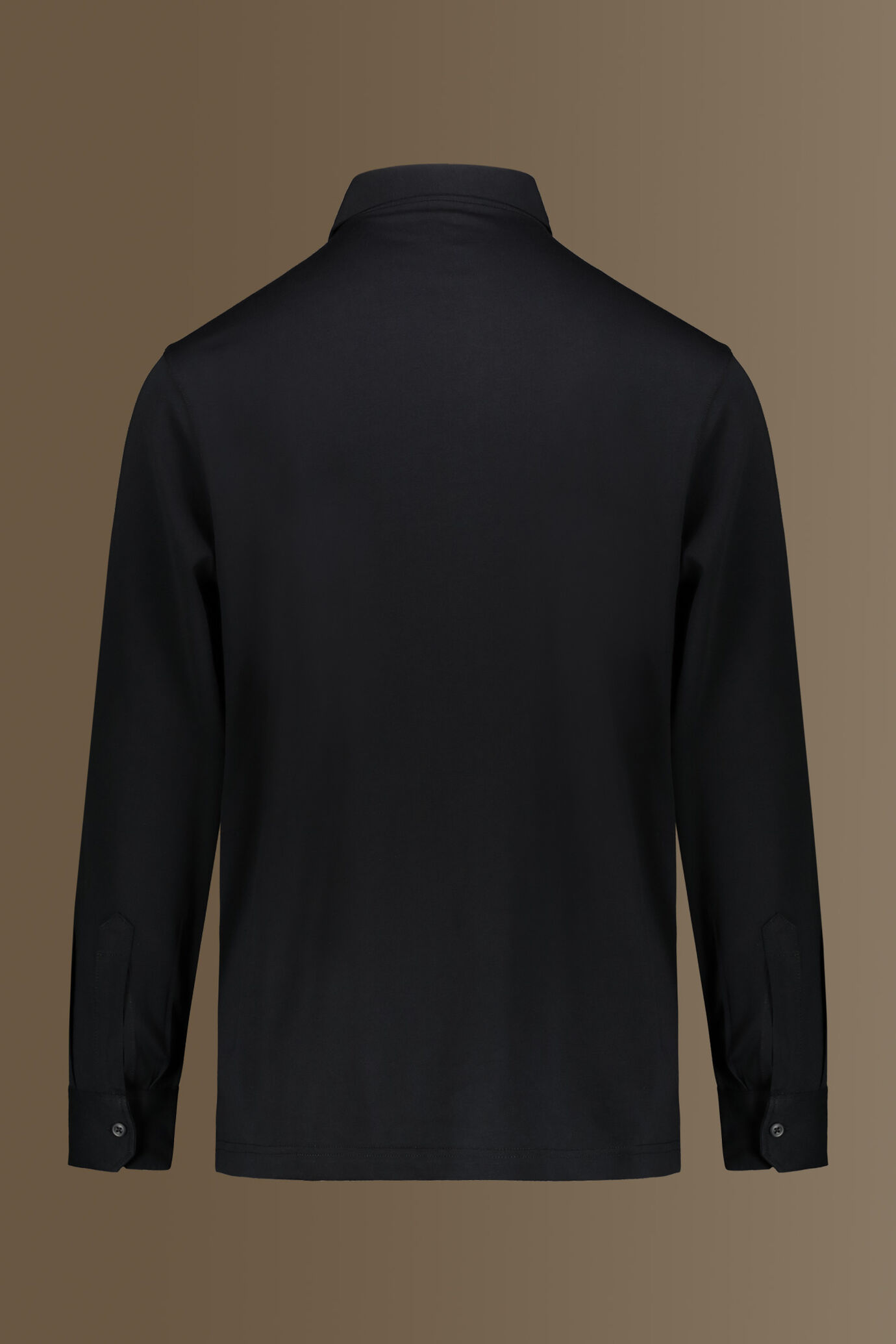 Polo manica lunga uomo 100% cotone supima image number 5