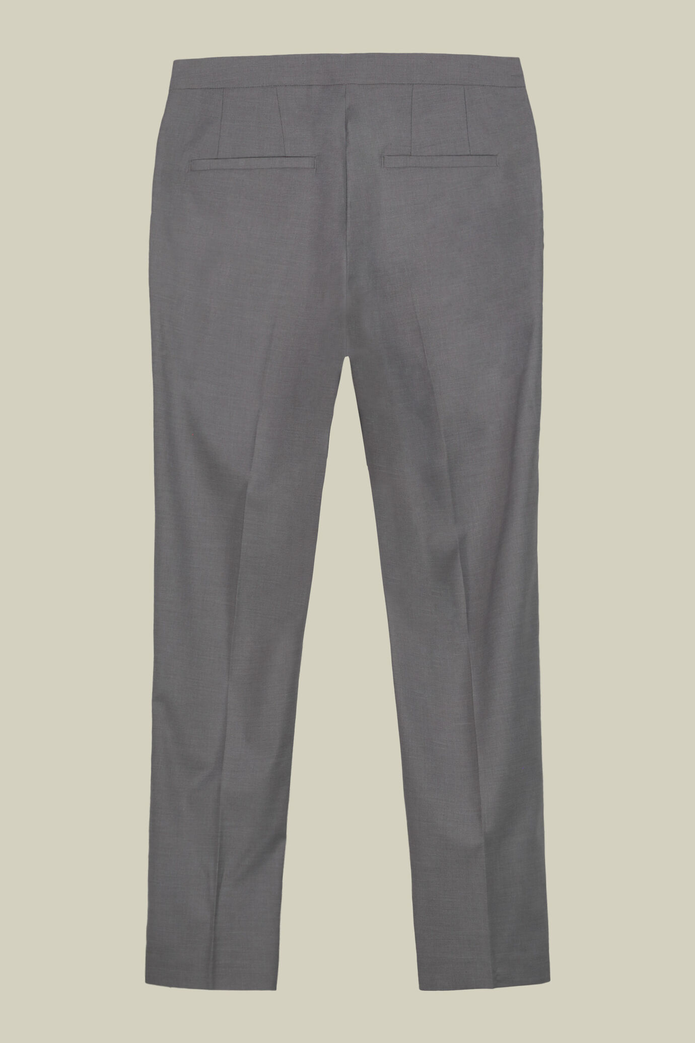 Pantalone donna chino con flap sul cinturino in vita image number 5