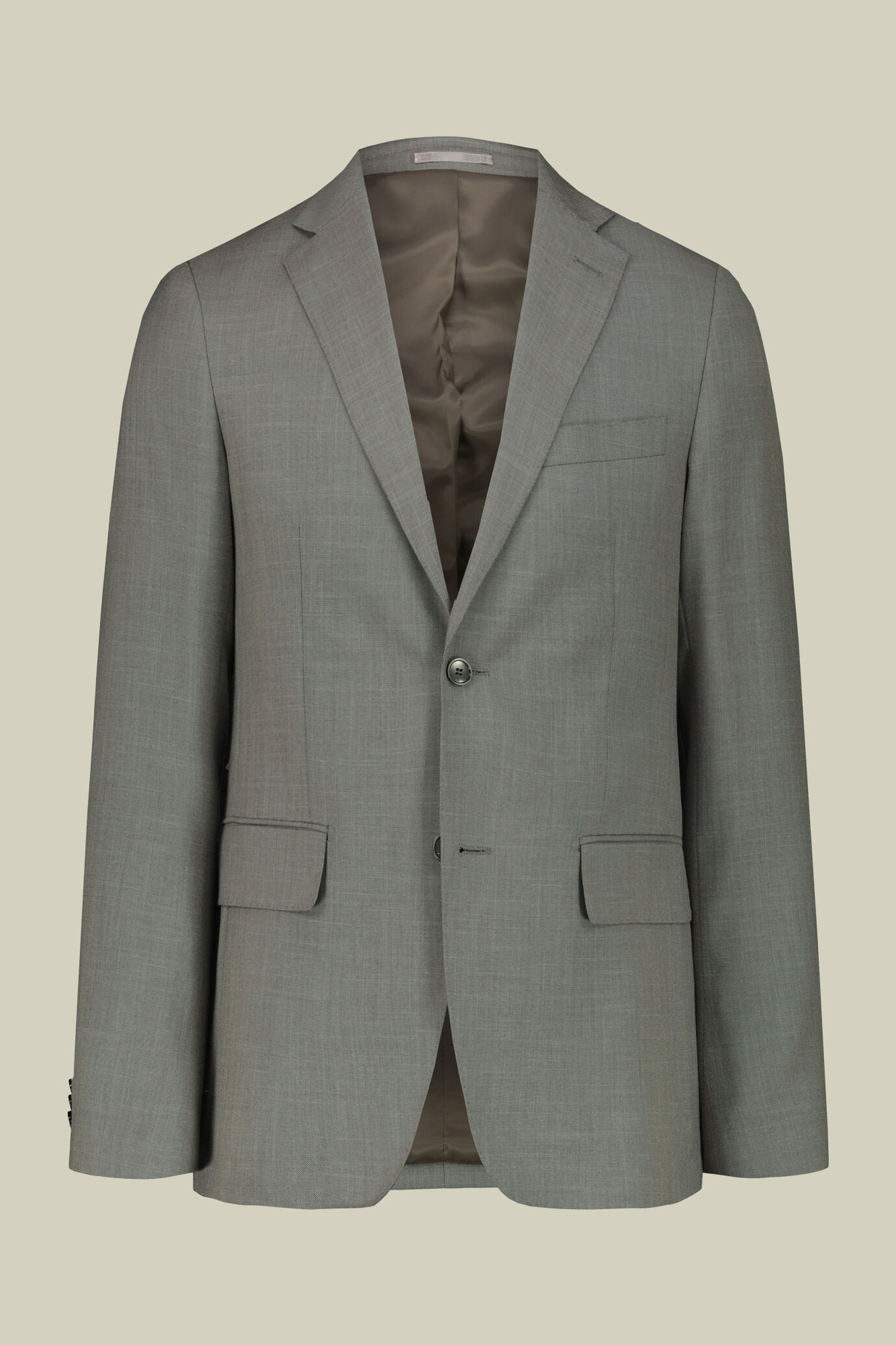 Abito uomo monopetto costruzione twill regular fit image number 0