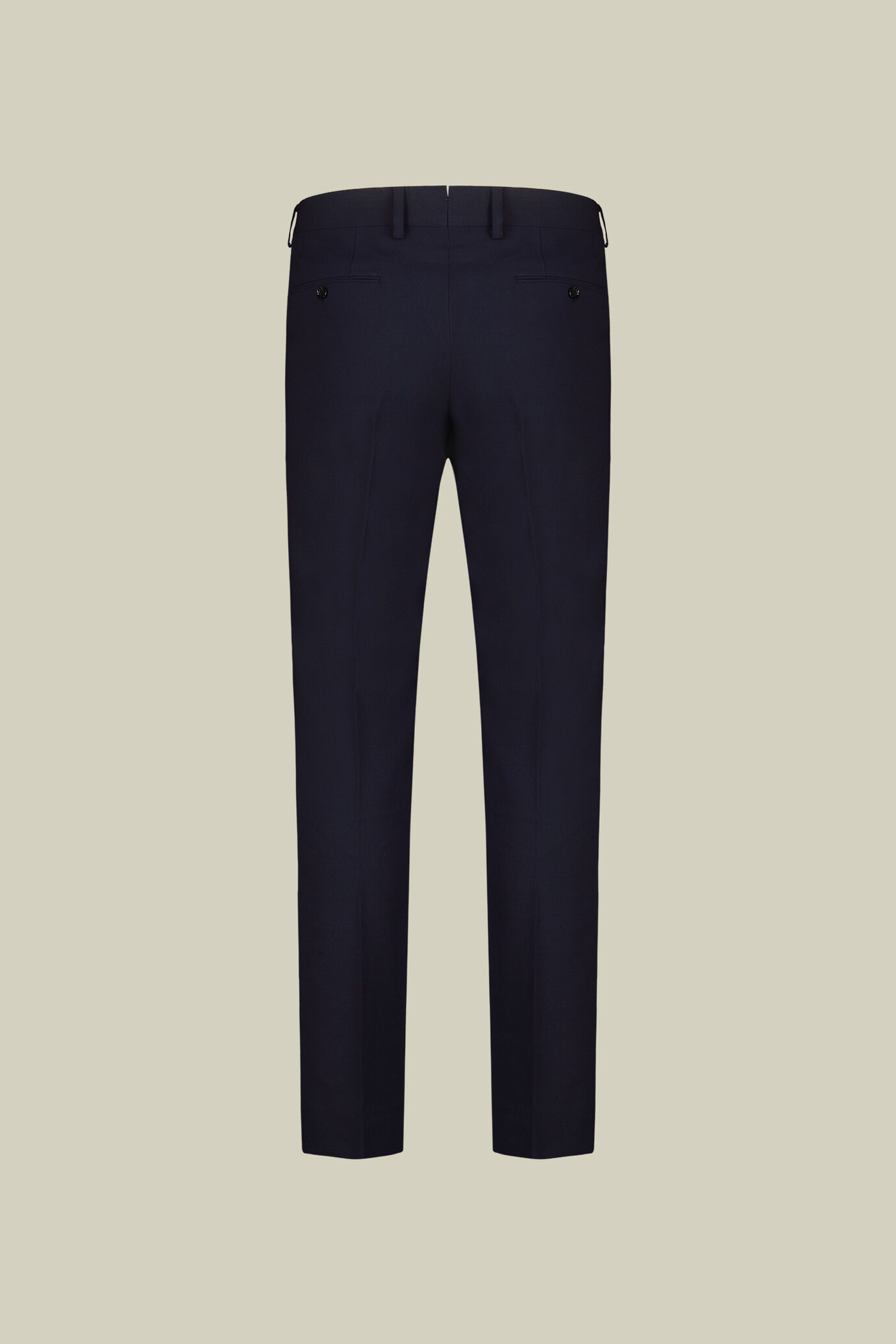 Pantalone classico in jersey regular fit image number 5