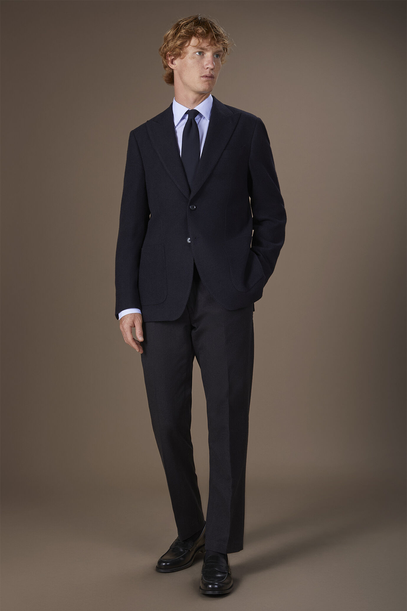 Herrenhemd aus 100 % Baumwolle mit Karomuster image number 1