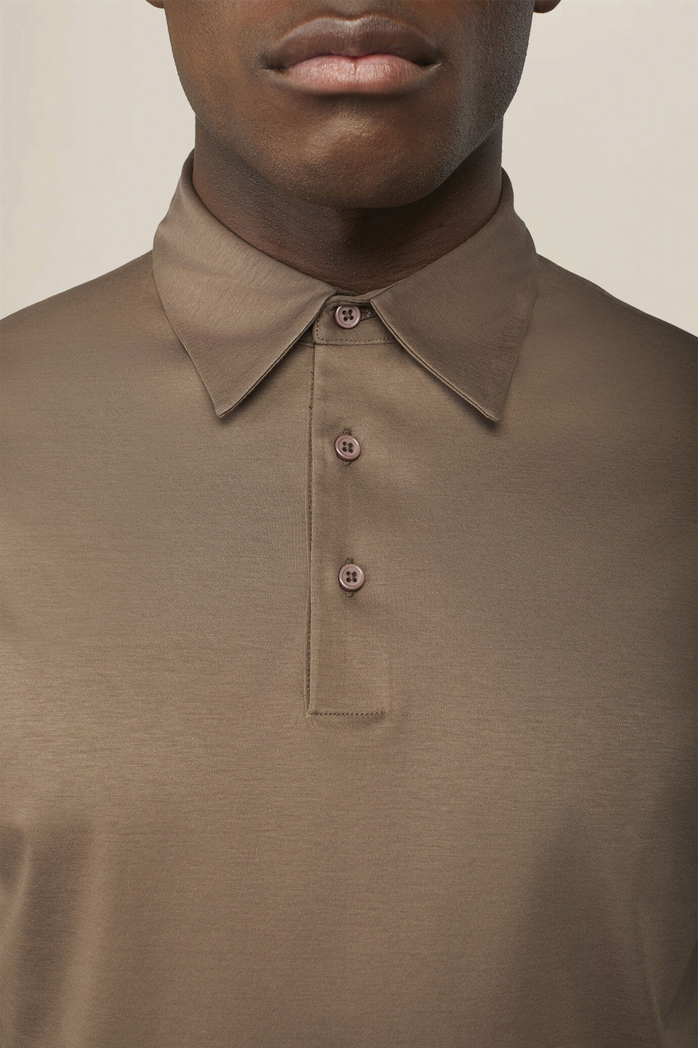 Men's polo shirt in 100% cotton, regular fit image number 2