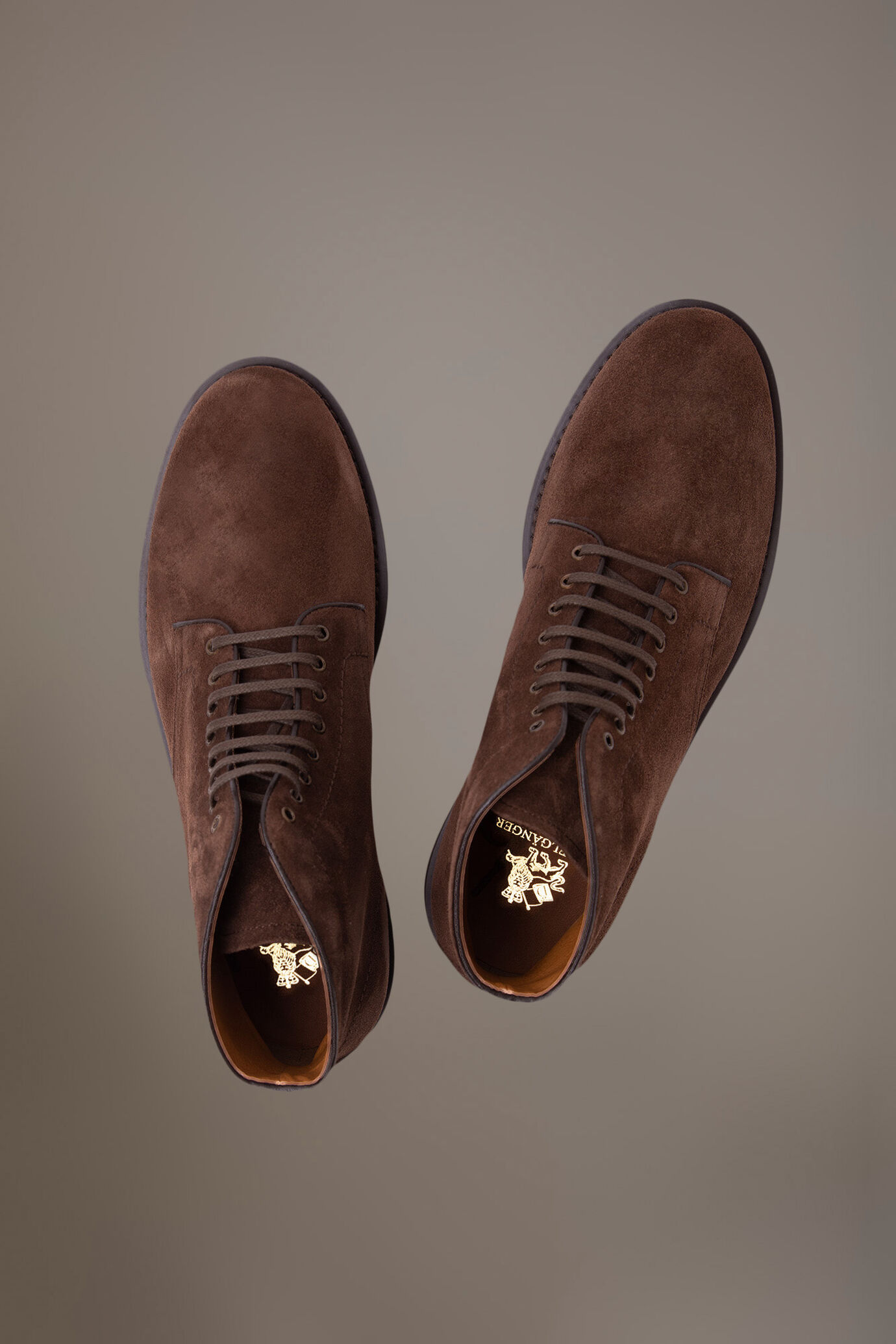 Stivali in suede uomo 100% pelle image number 2