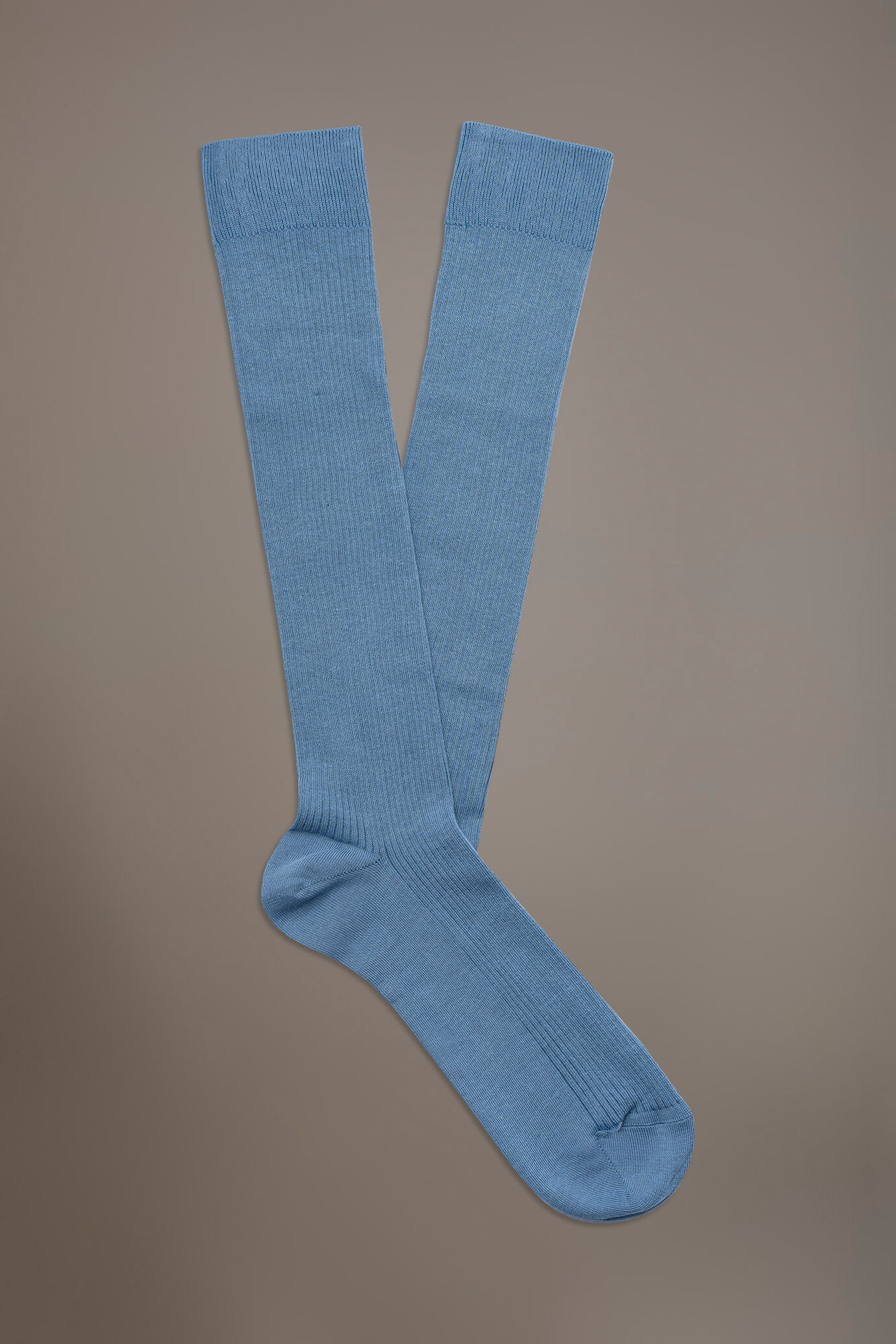 Calze lunghe in maglia a costine made in Italy image number 0