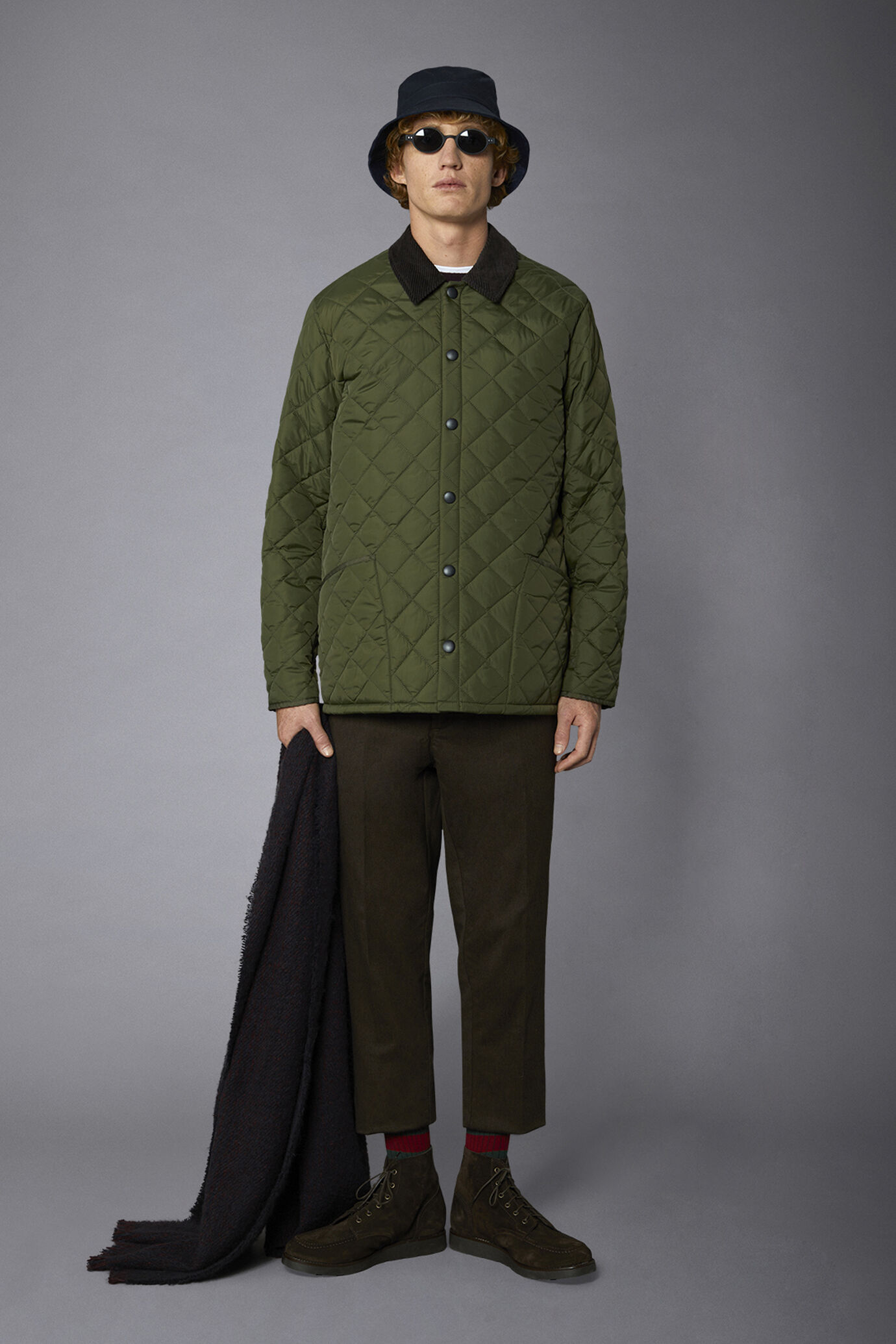 Giacca uomo trapuntata imbottita regular fit image number 0