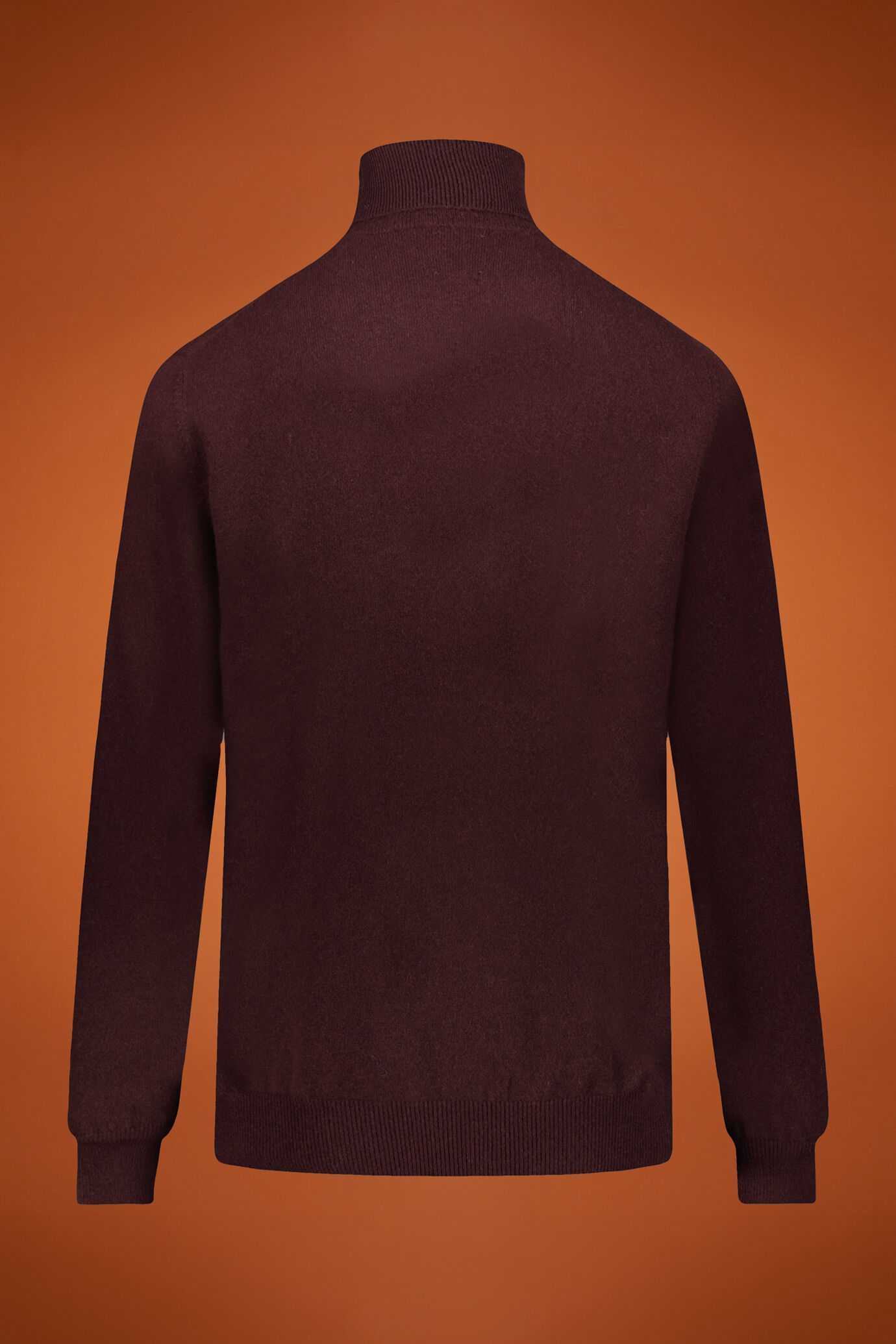 Maglia collo alto 100% cachemire image number 1