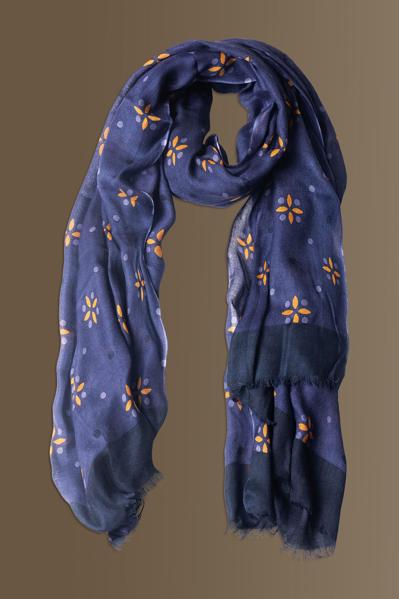 Shawl fancy design cotton fabric image number 0