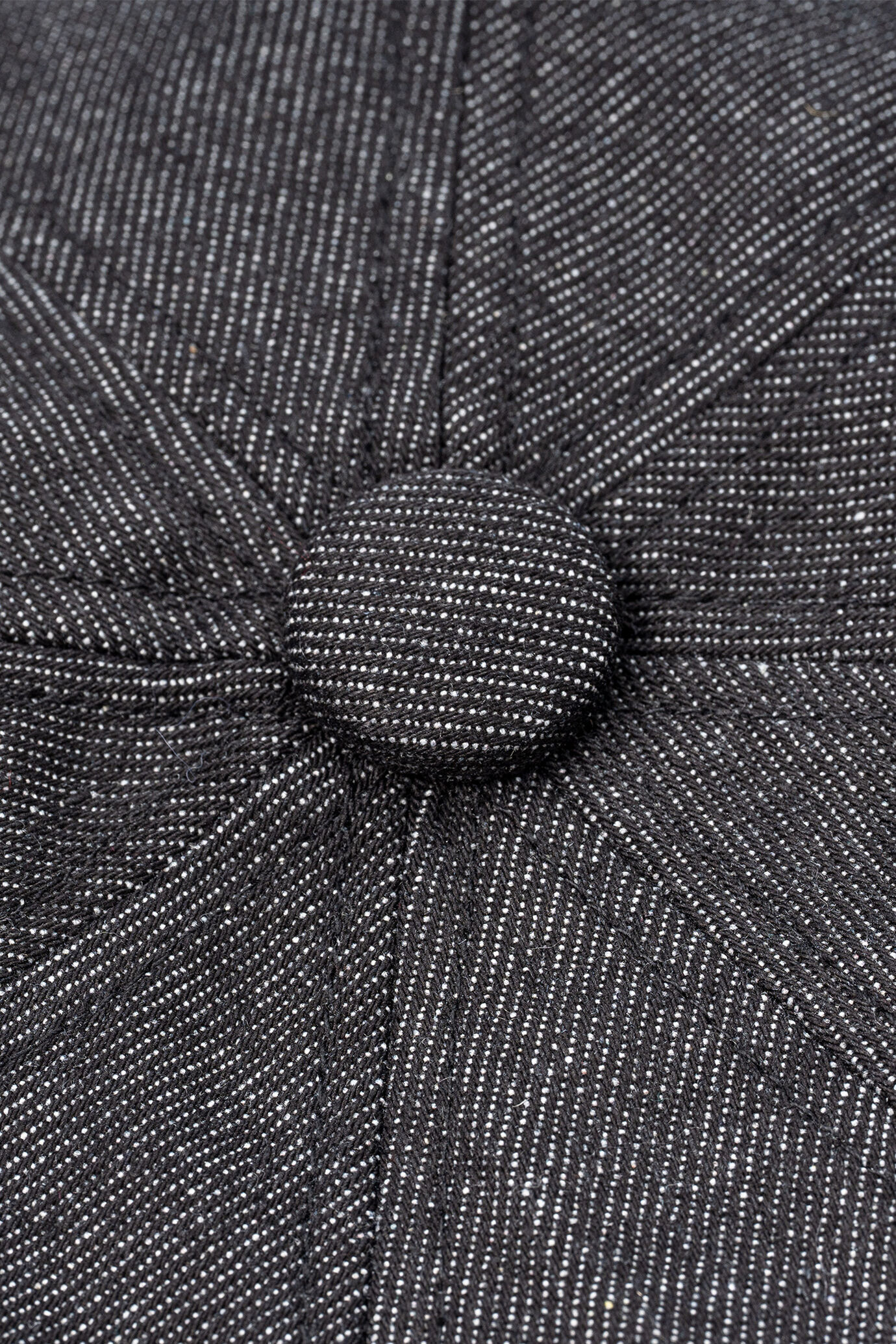 Schwarze Denim-Mütze für Herren image number 1