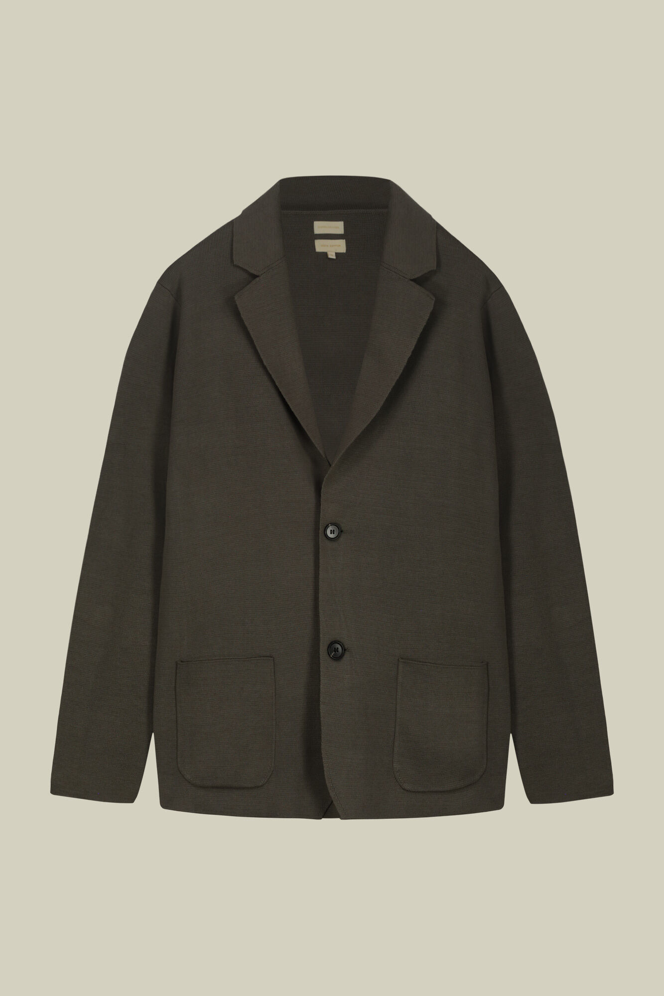 Men's single-breasted cardigan in 100% cotton Milano knit