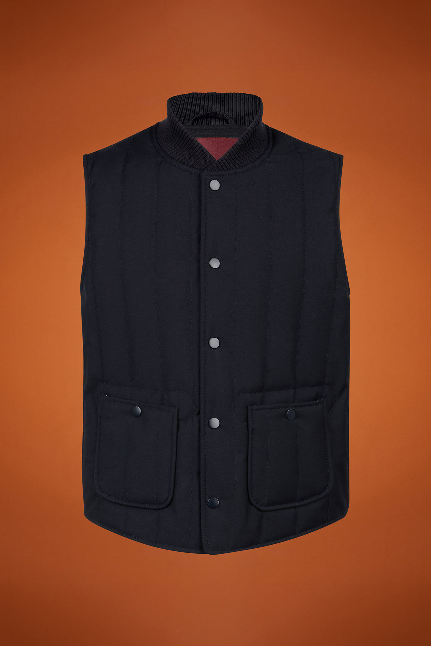Gilet uomo imbottito con fodera in jersey comfort fit image number 5