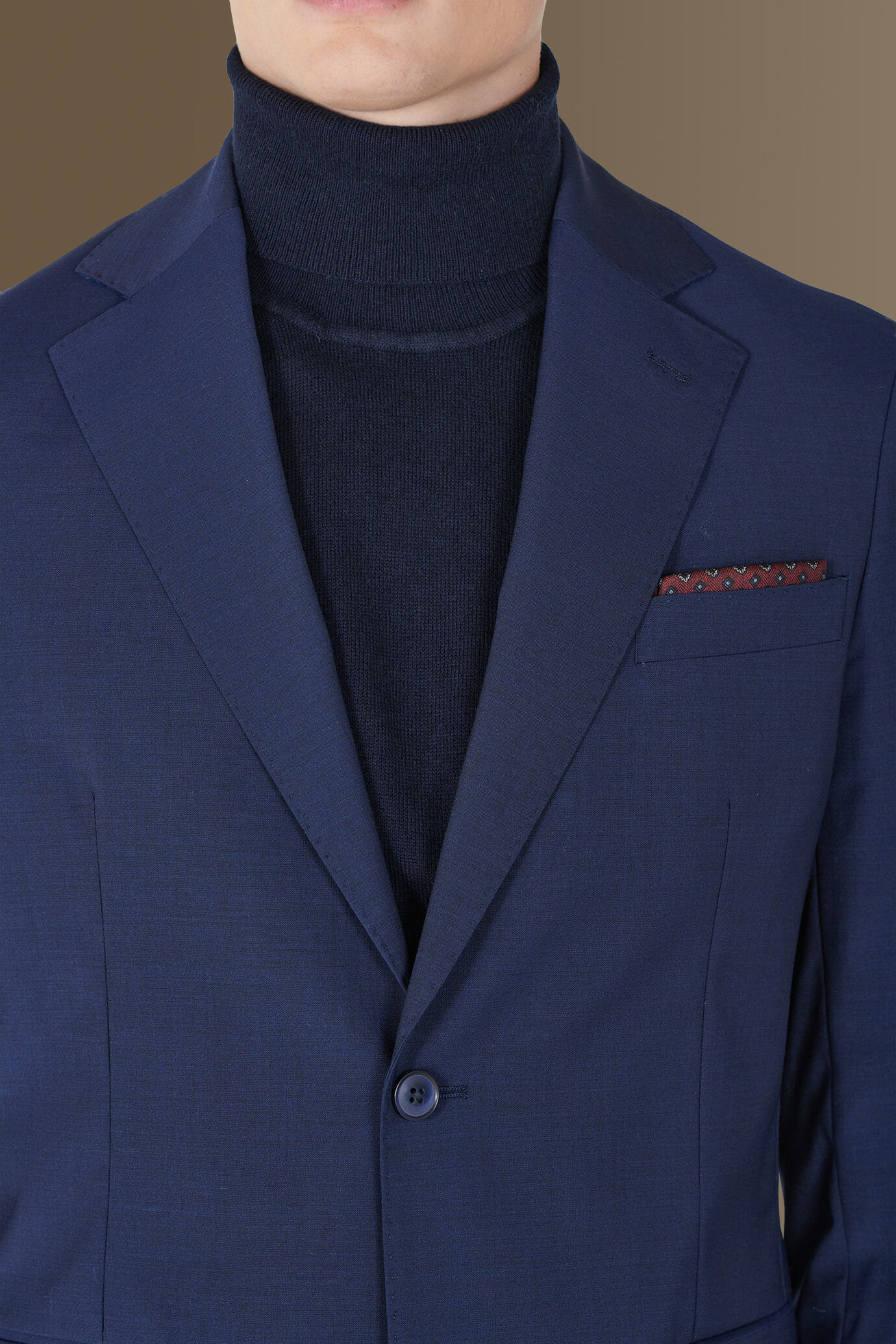 Single breasted suit trousers with turn up image number 2
