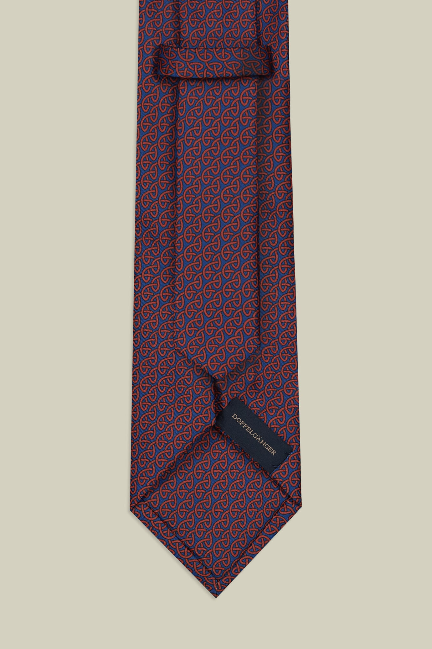 Cravate pour homme &agrave; imprim&eacute; losange image number 2
