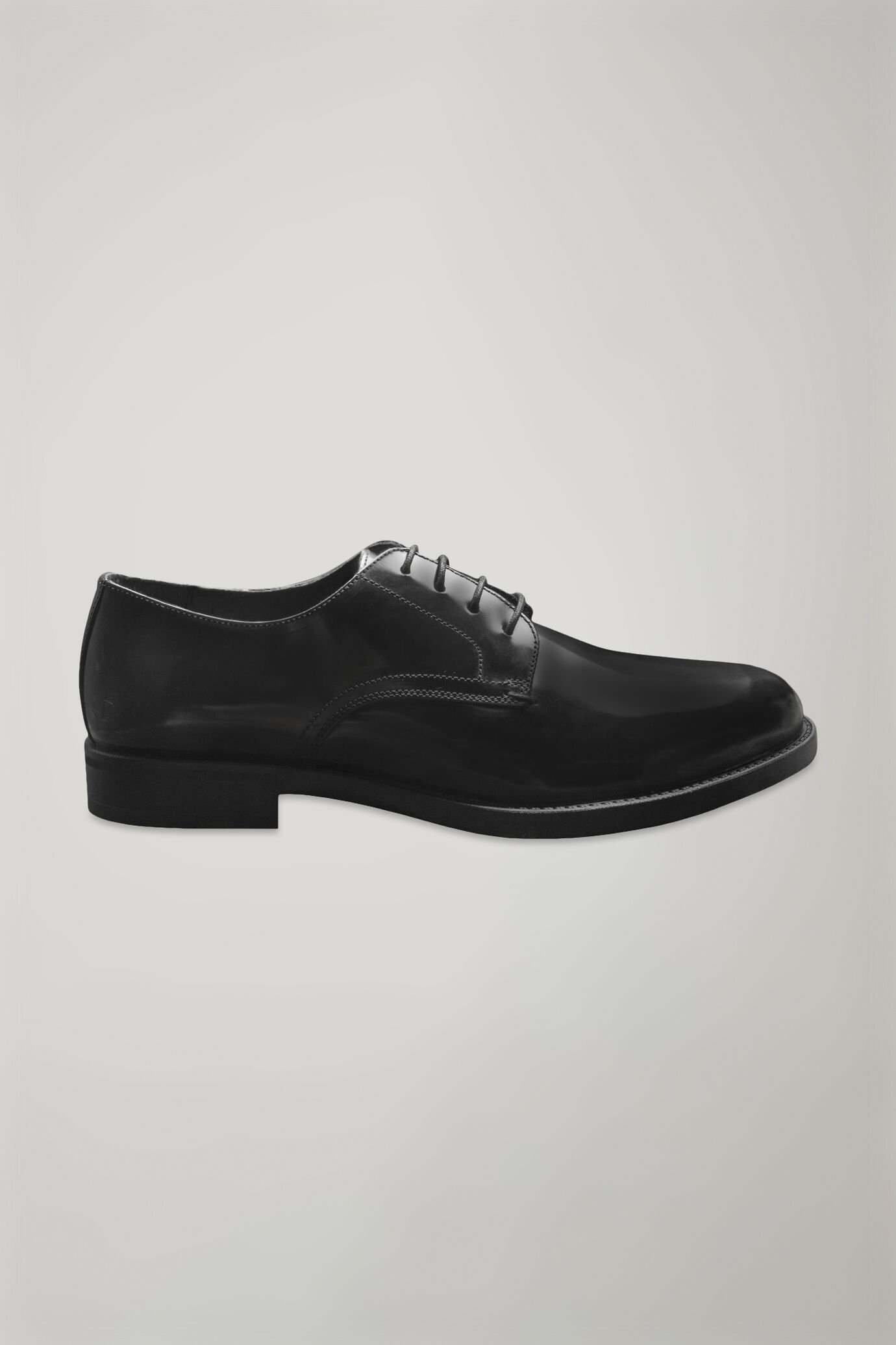 Chaussure derby 100% cuir avec semelle en caoutchouc image number 1